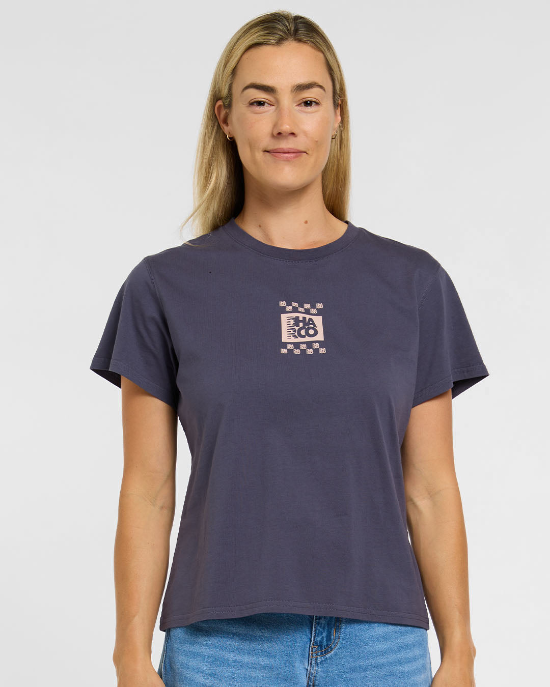 Camiseta de algodón para mujer | Checkmate