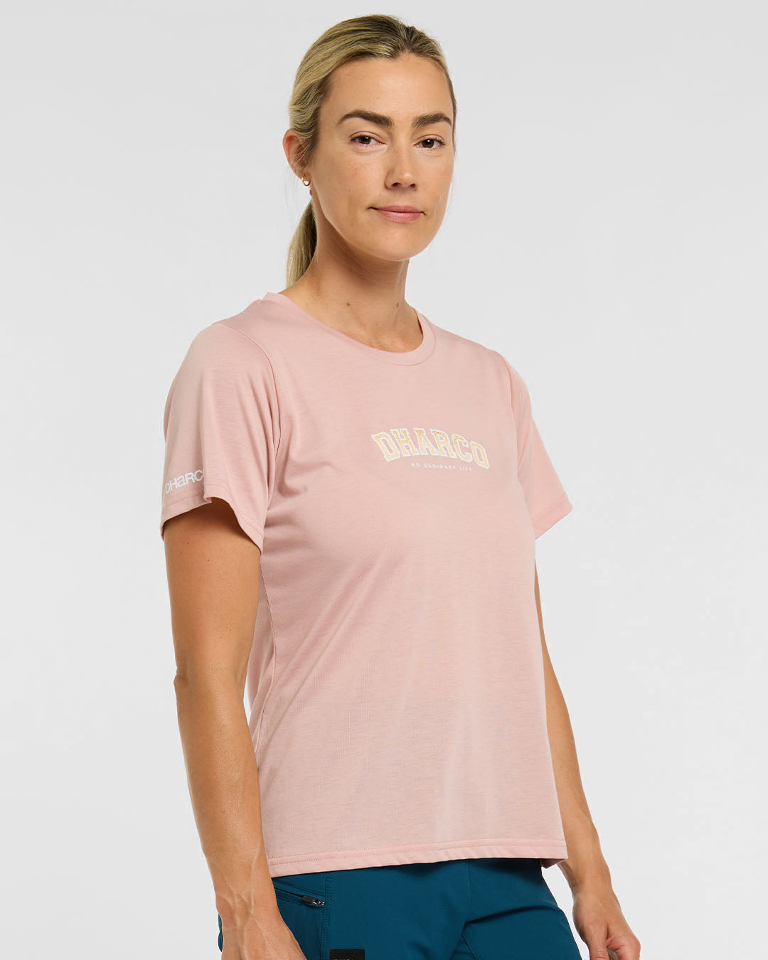 Camiseta técnica para mujer | Rosa empolvado