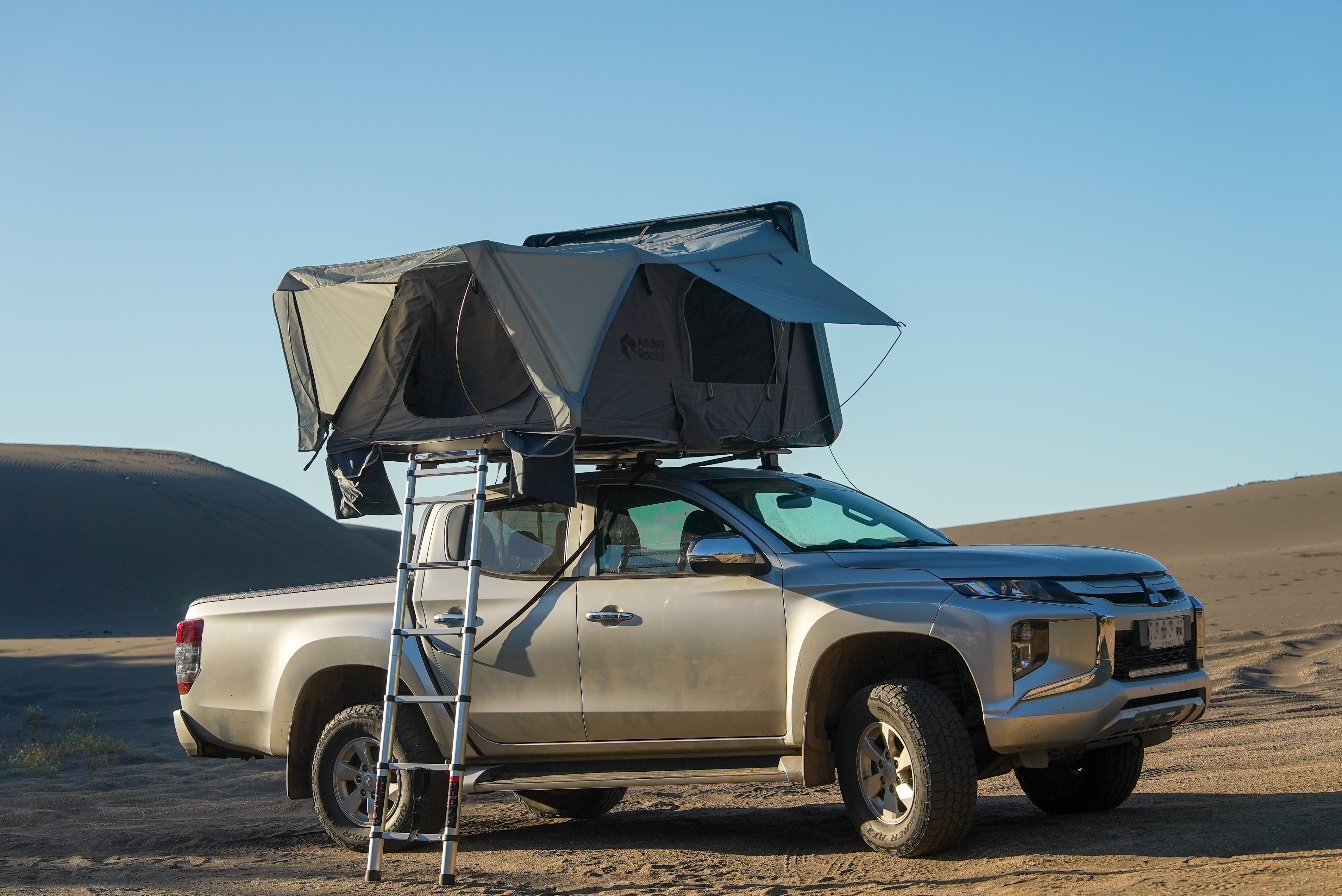 Carpa de techo ABS lateral + anexo, 4 a 5 personas AndesRacks