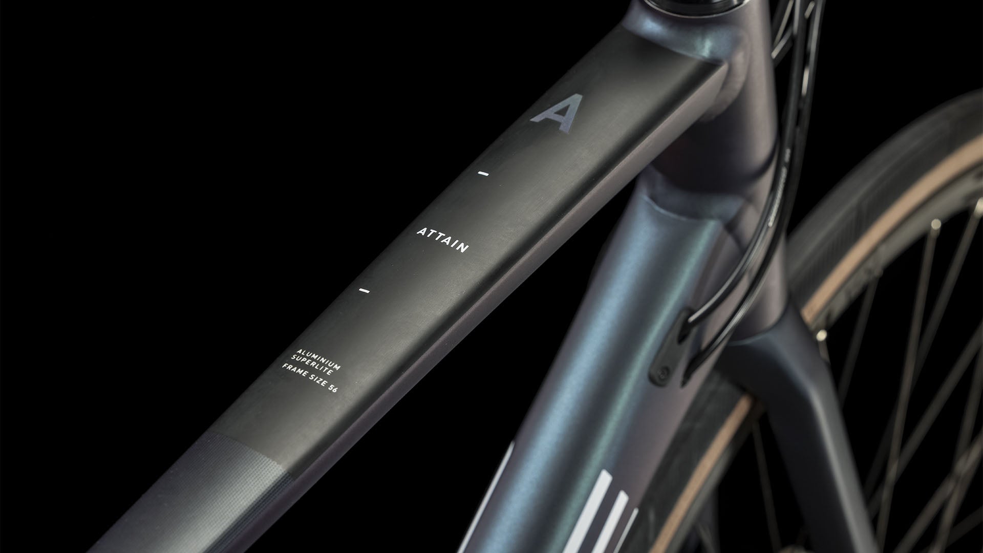 Cube Bicicleta Ruta Attain Deepblue Aro 700c - Rideshop