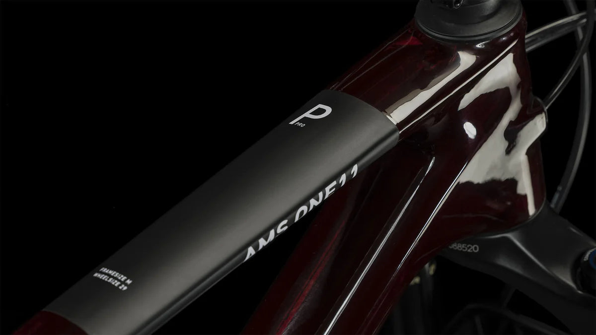 Bicicleta Mountain Bike Cube AMS ONE11 C:68X Pro 29 Burdeo Carbon