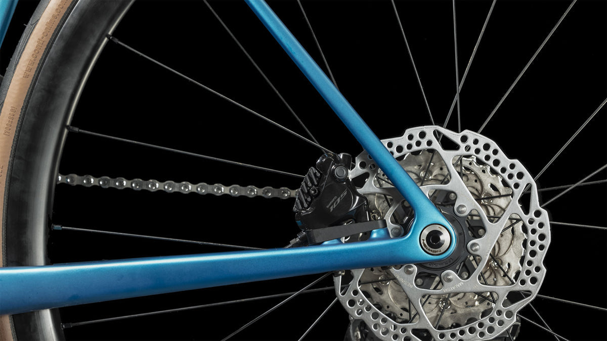 Bicicleta Cube Ruta Attain GTC SLX Azul Aro 700c - Rideshop