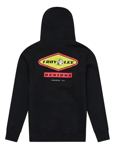 Troy Lee Designs Polerón Carb Negro