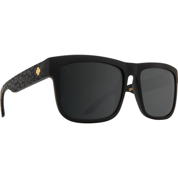 Anteojos SPY+  Discord Matte Black Leopard - HD Plus Gray Green with Silver Light Spectra Mirror