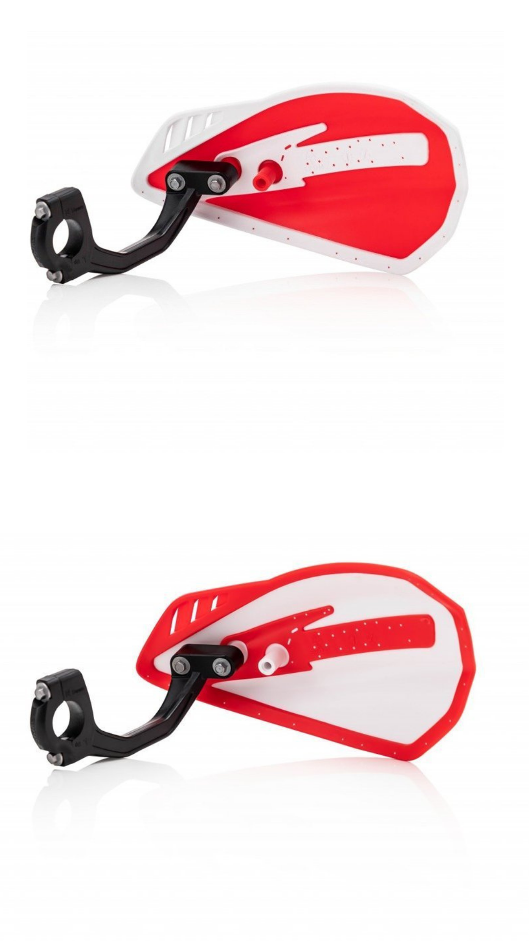 Cubre Manos CYCRA CYCLONE  Blanco/Rojo