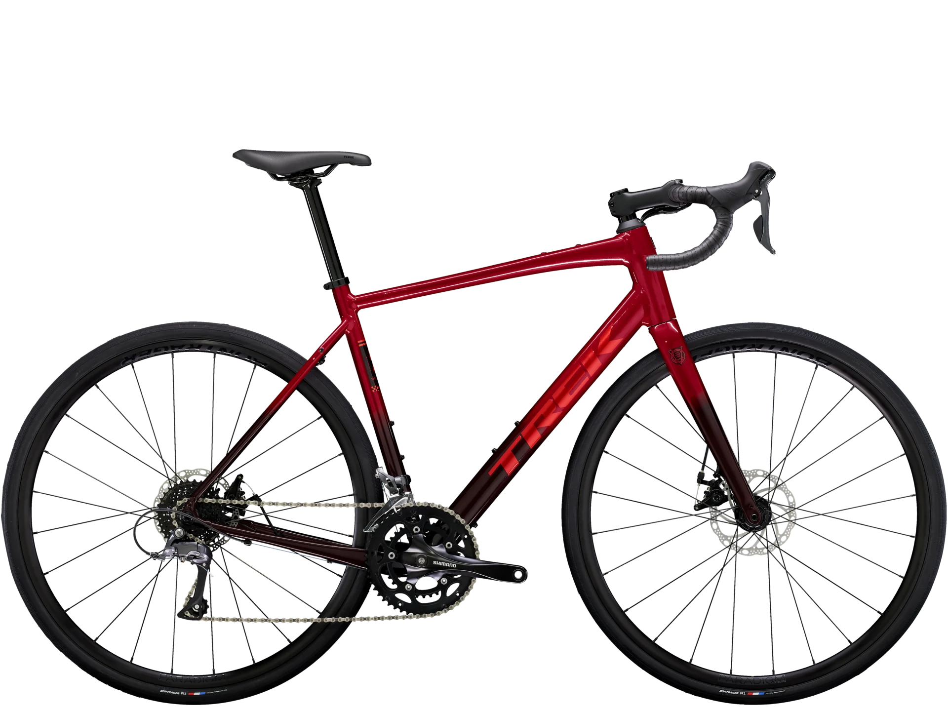 Bicicleta Ruta Trek Domane AL 2 Rojo 4ta Gen