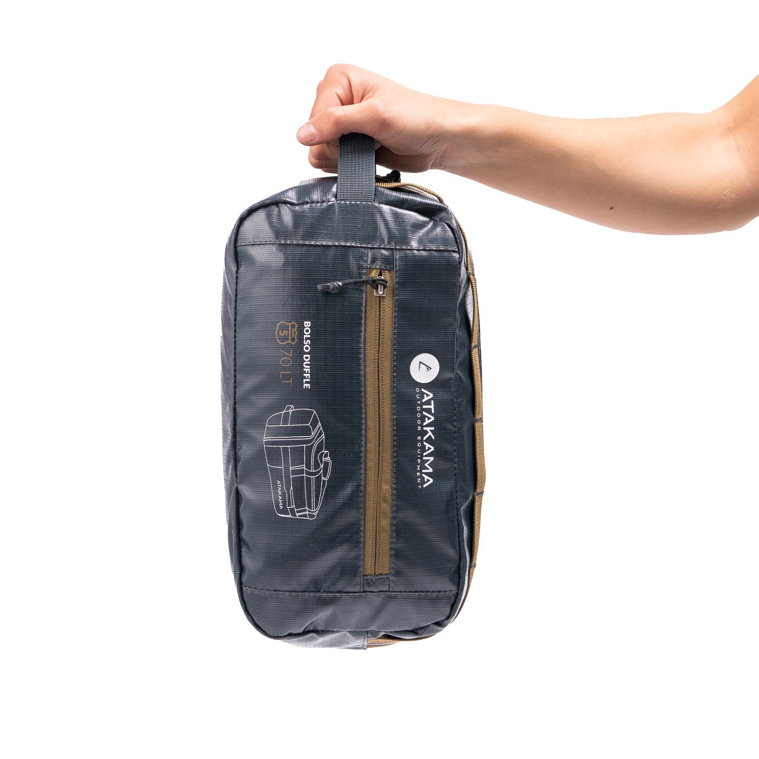 Bolso Duffle Ultra Compactable 70LT Ruta 5