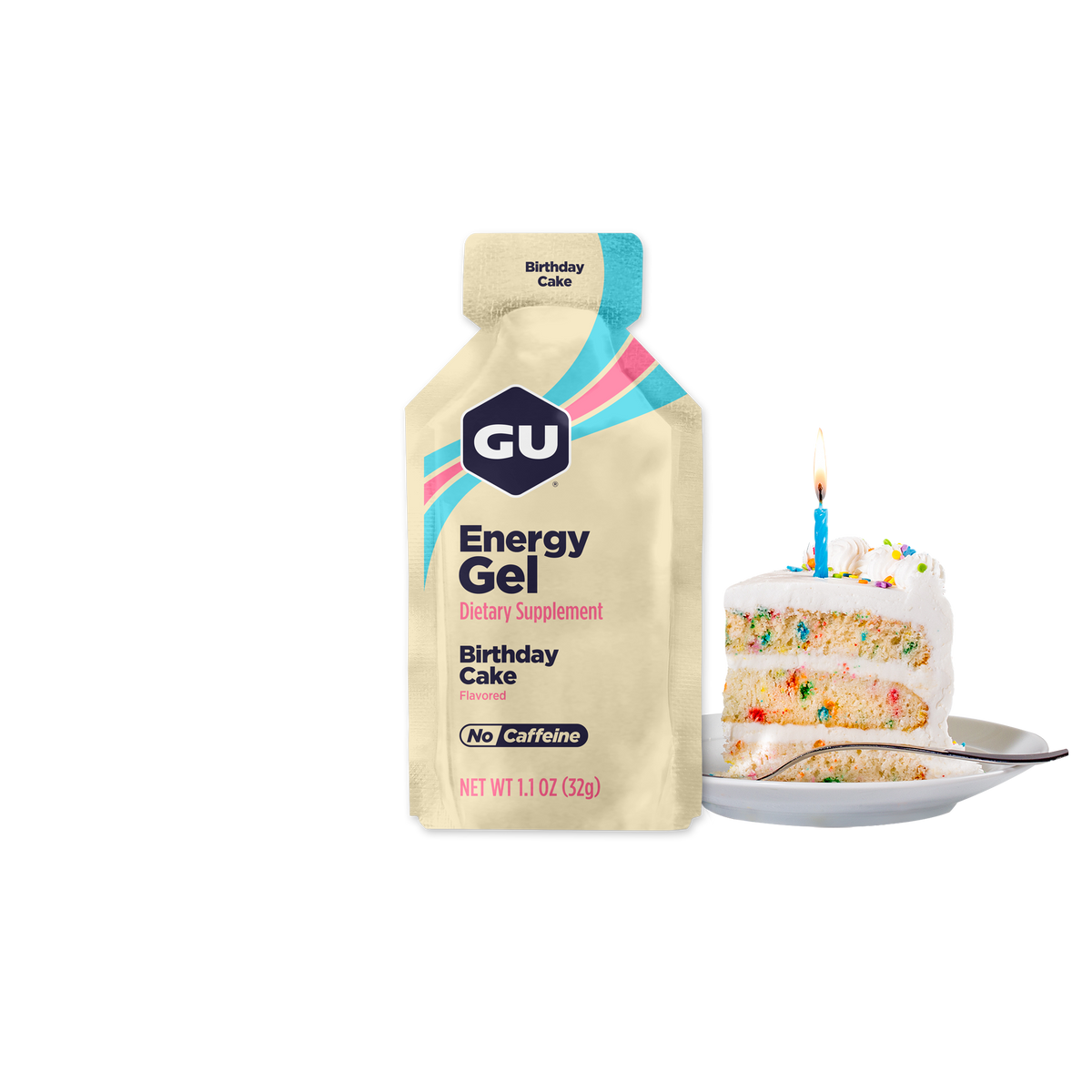 GU Energy Gel Birthday Cake (Unidad)