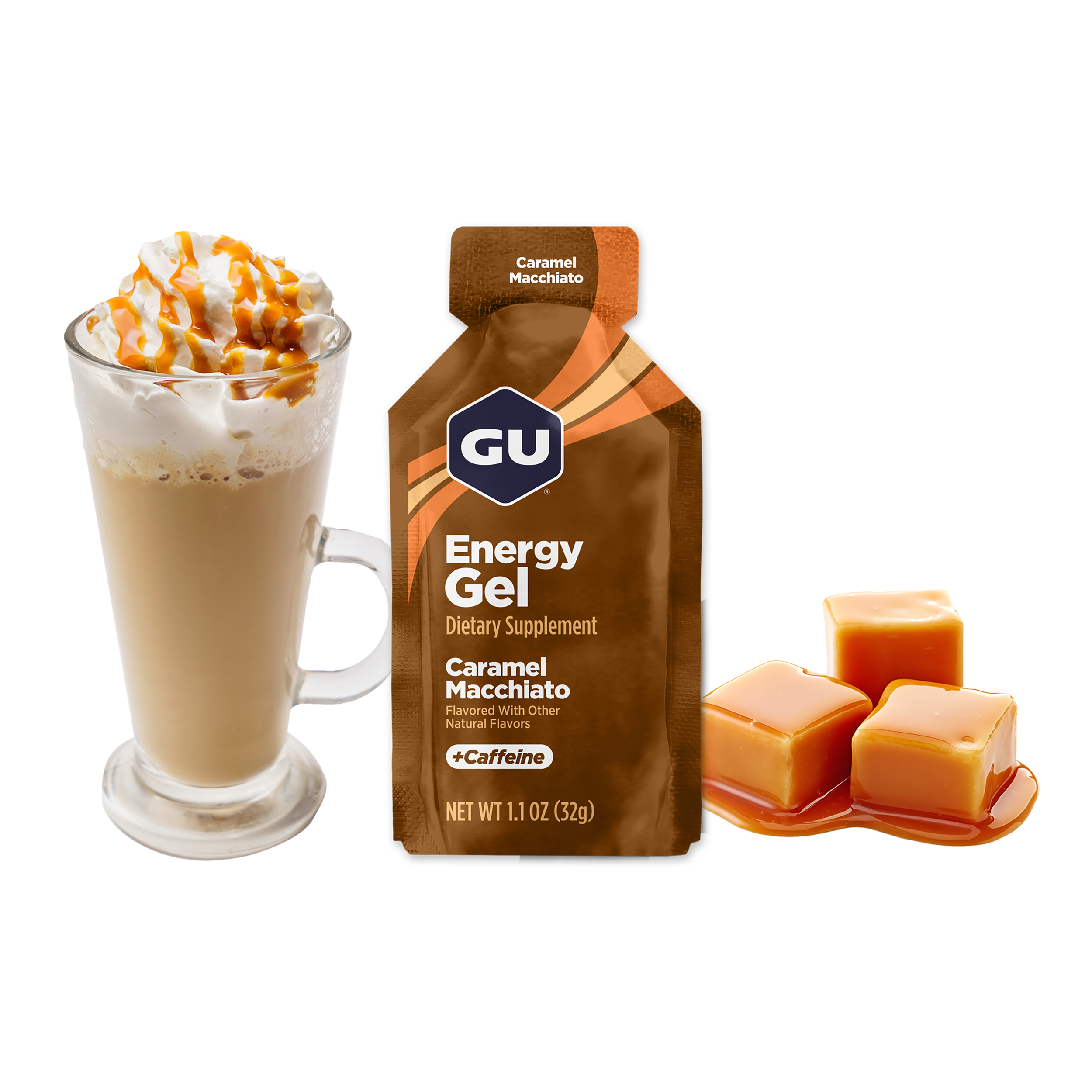 GU Energy Gel Caramel Macchiato (Unidad)