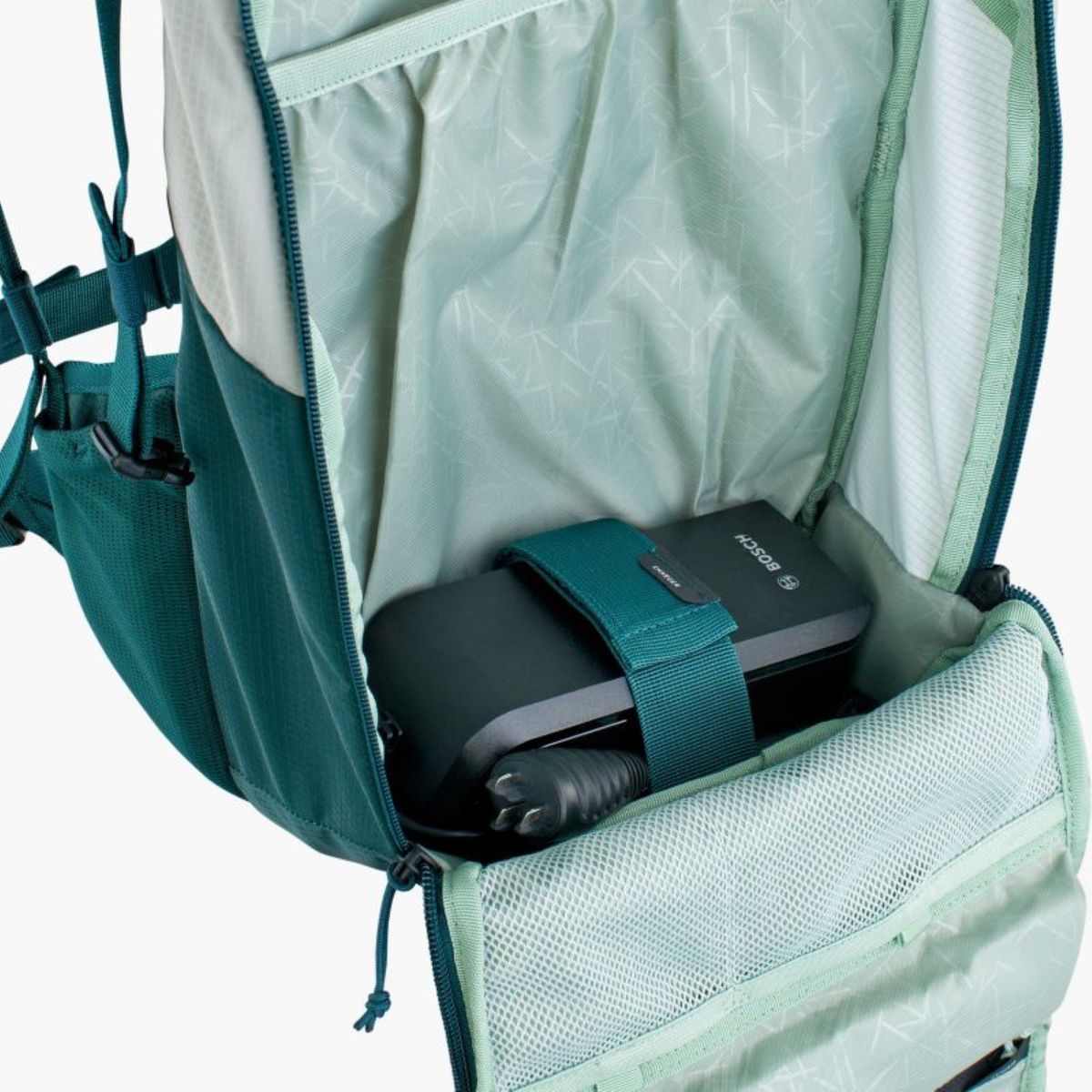 Mochila Evoc E-Ride 12L Gris Petróleo