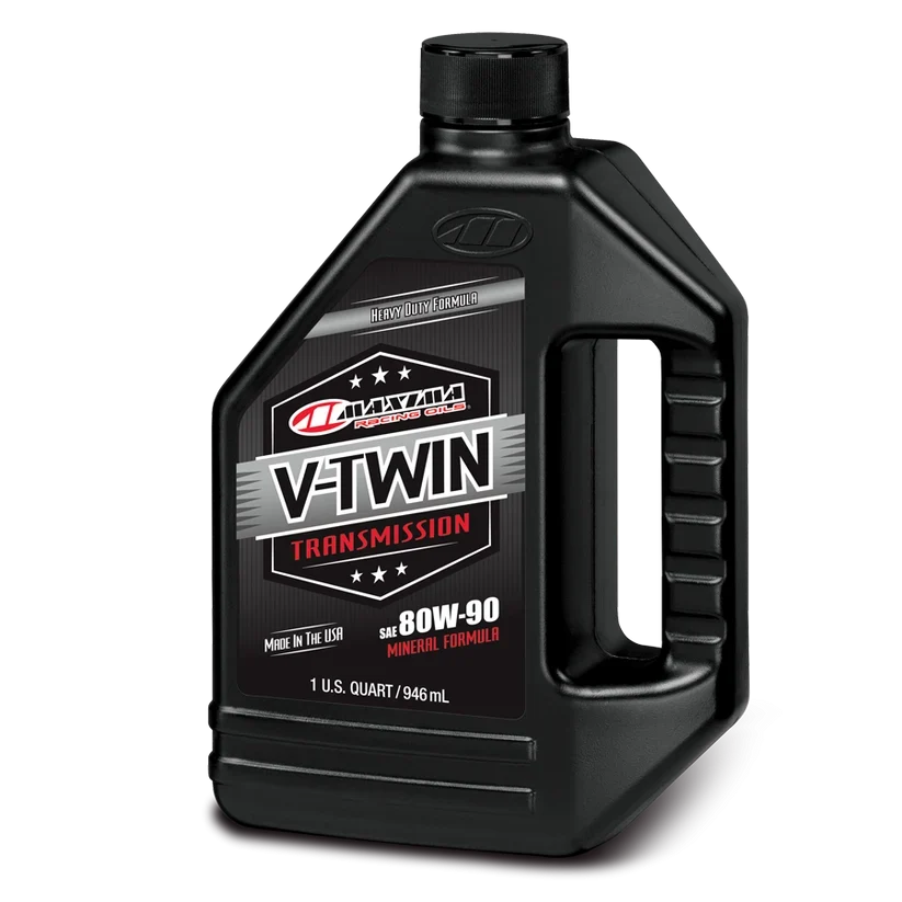 Aceite De Transmision Y Caja V-Twin Heavy Duty Transmission/Gear Oil 1 U.S. Quart 946Ml Maxima Racing Oils
