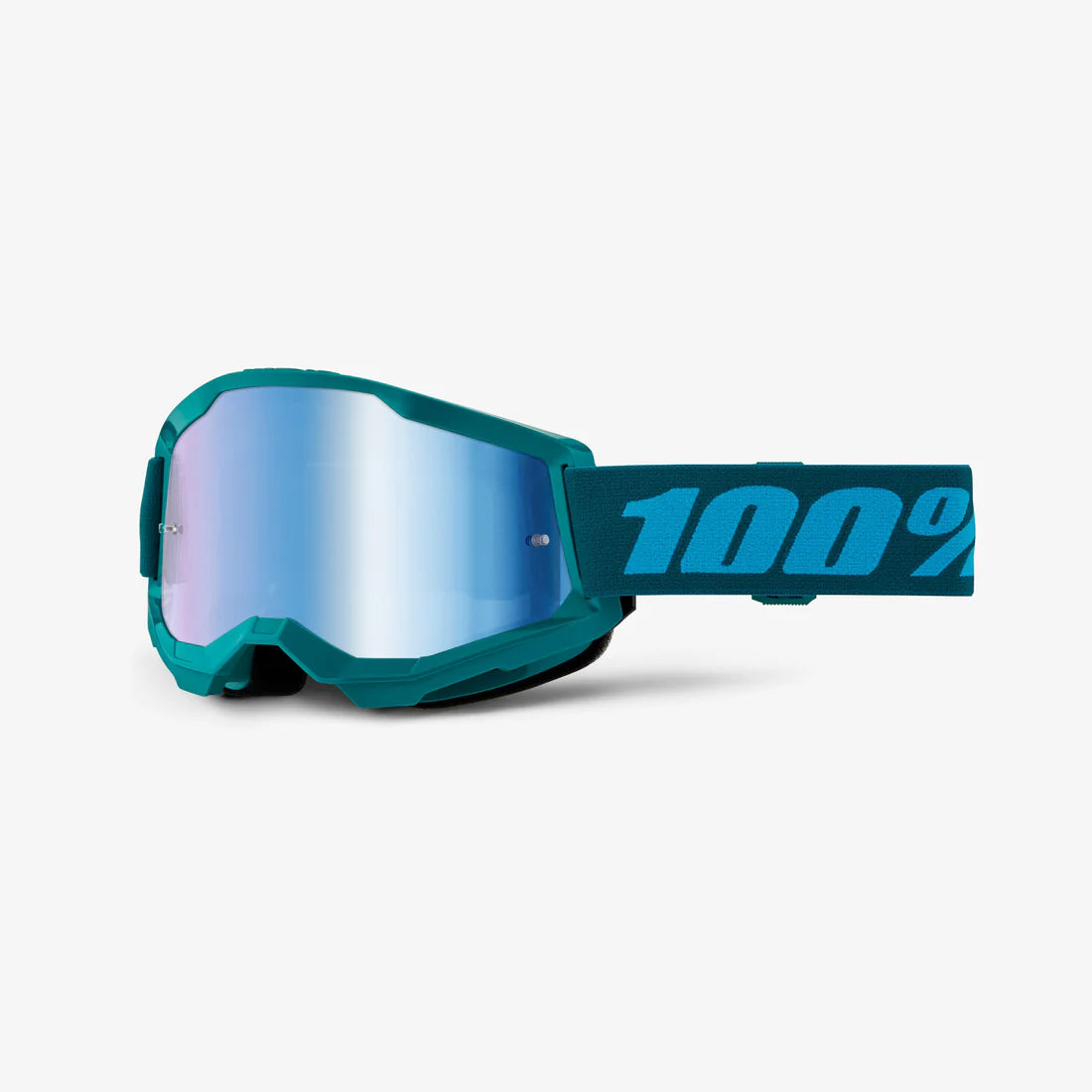 100% Antiparra Strata 2 Goggle Stone - Mirror Blue Lens