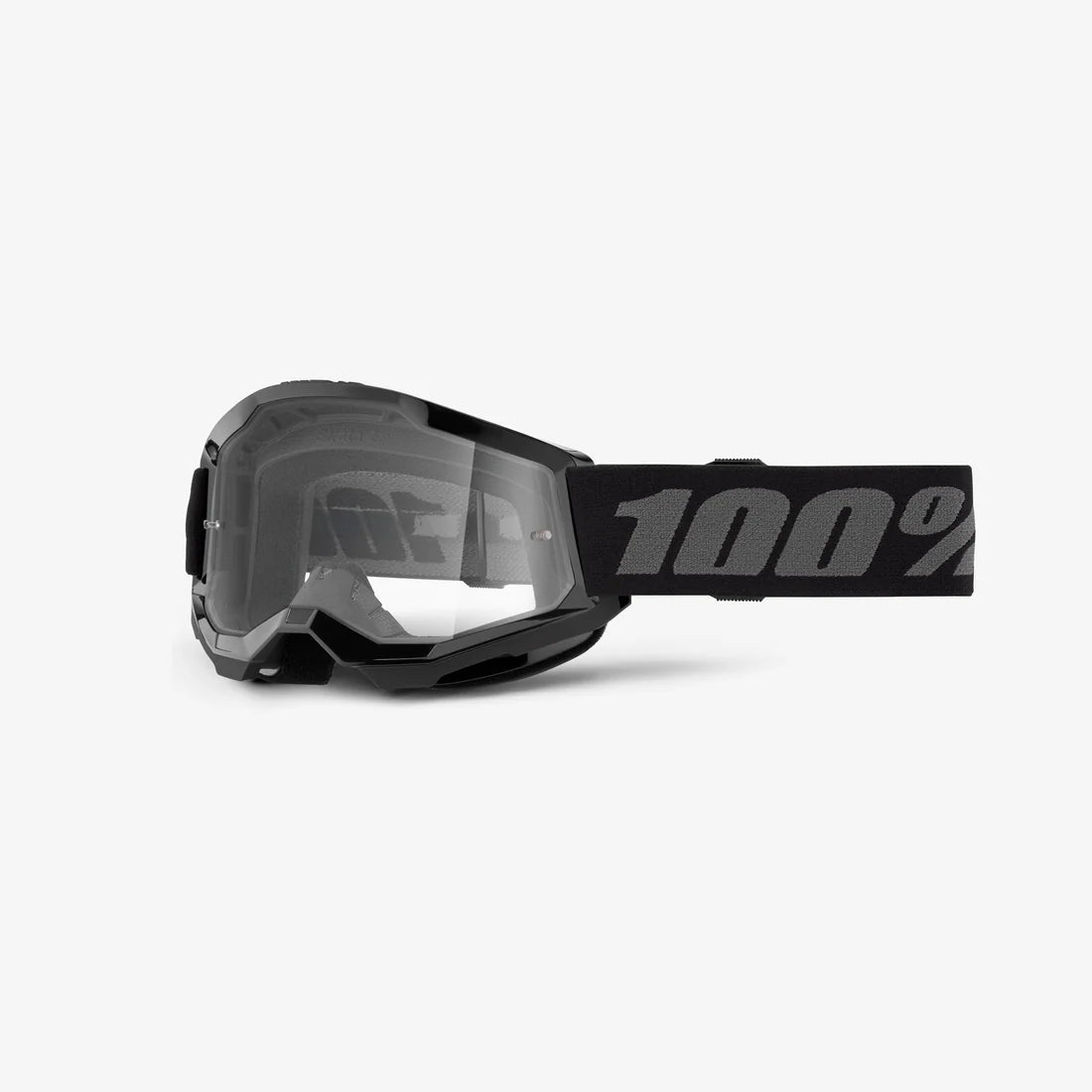100% Antiparra Strata 2 Niños Goggle Black - Clear Lens