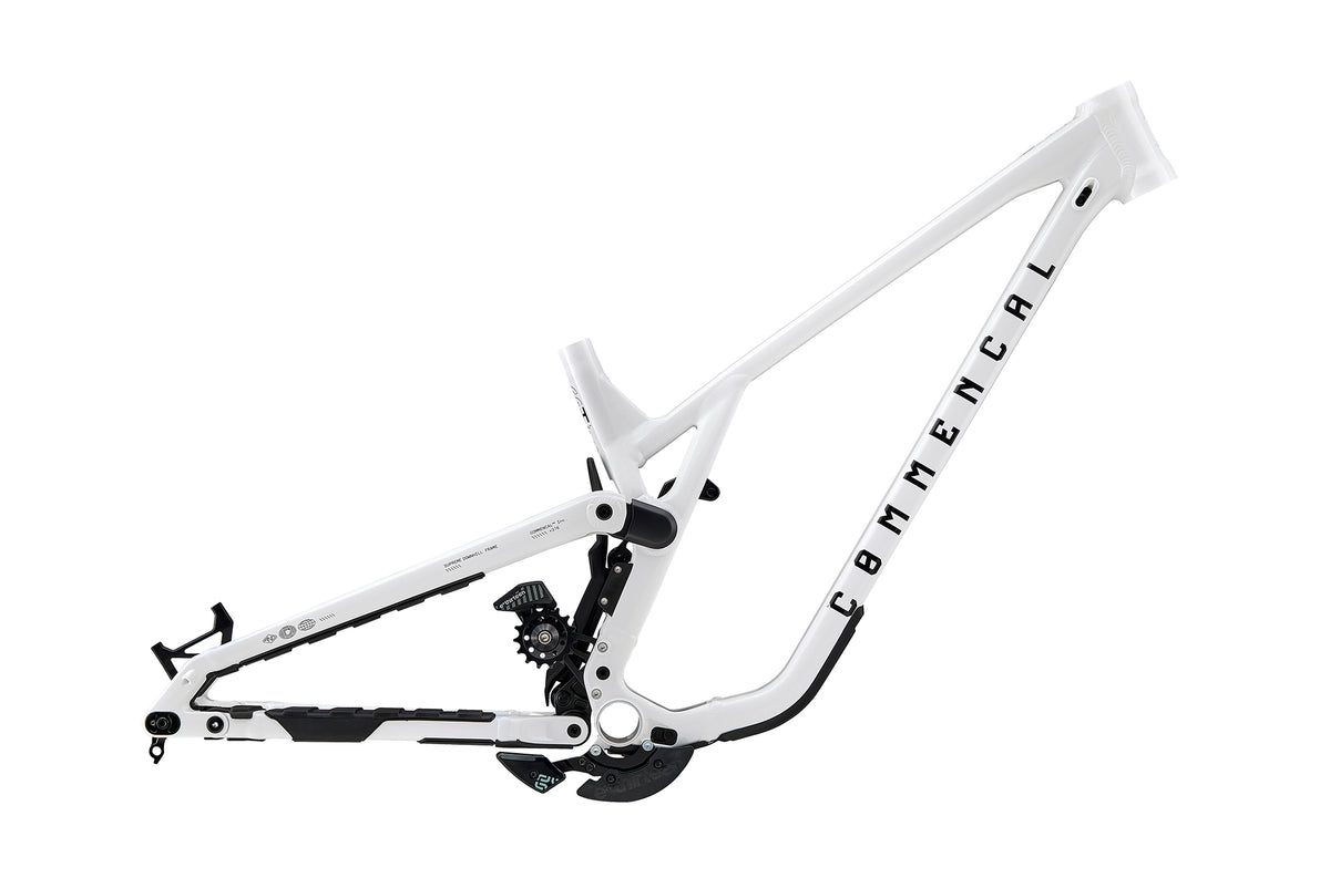 Marco DH Commencal Supreme DH V5 Pure White 2027 - vista 1