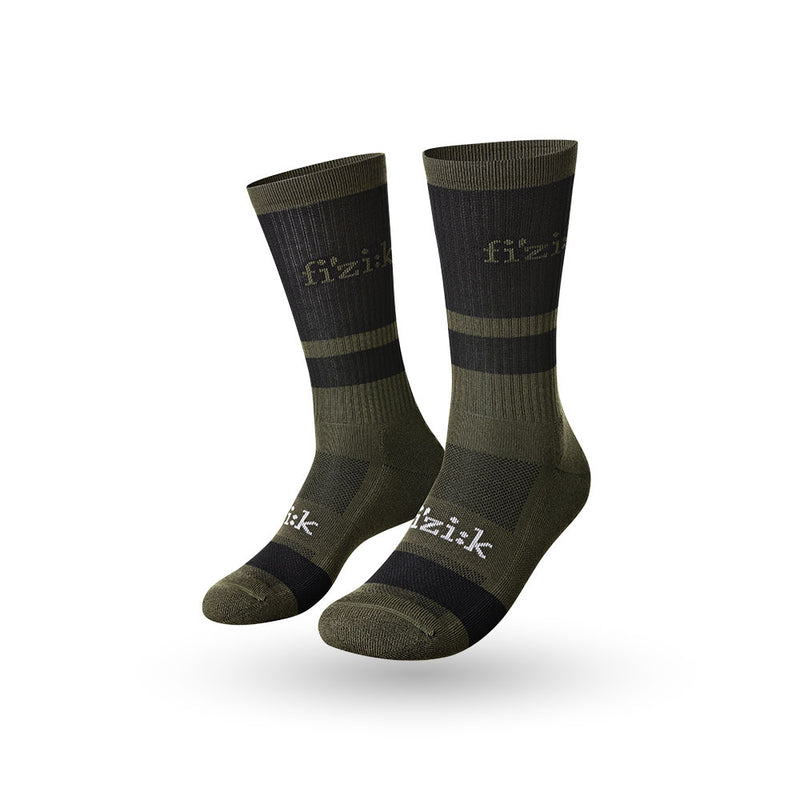 FIZIK Calcetines OFF-ROAD Army-Black - Rideshop