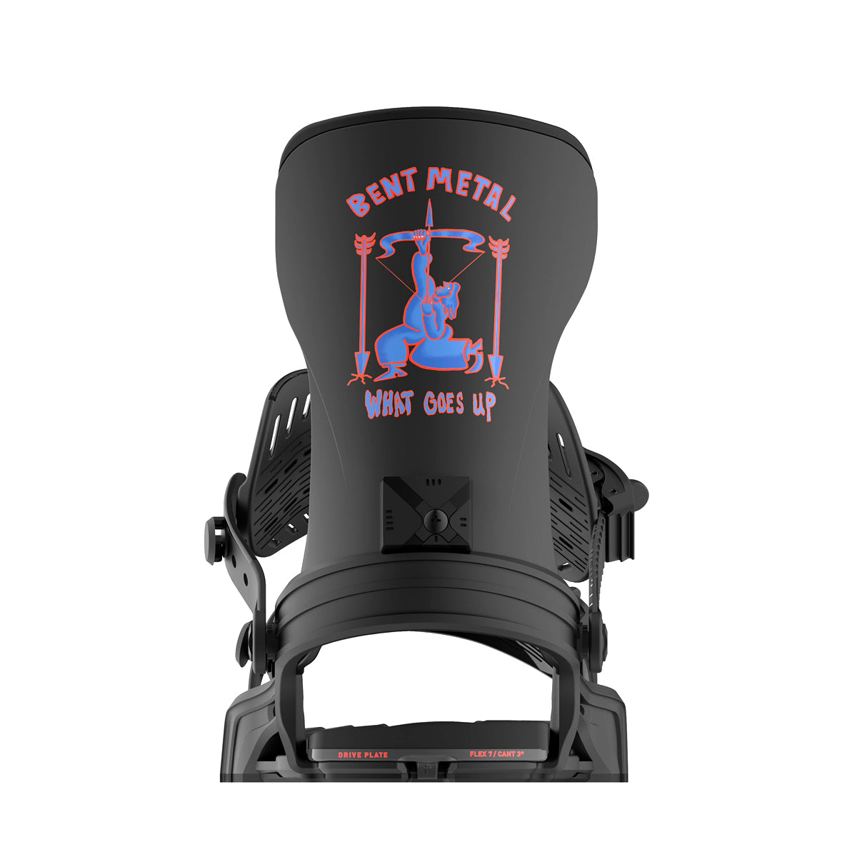 Fijaciones BENT METAL Axtion Blk/Blue/Red (PV)