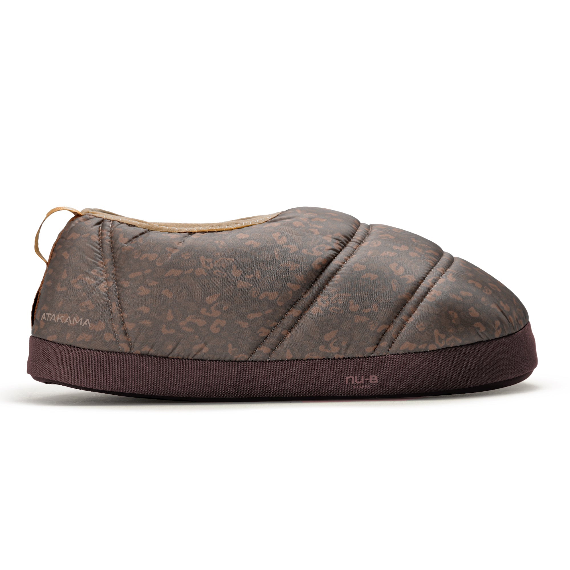 Pantuflas térmicas Futaleufú Nu-B Foam Animal Print Cafe