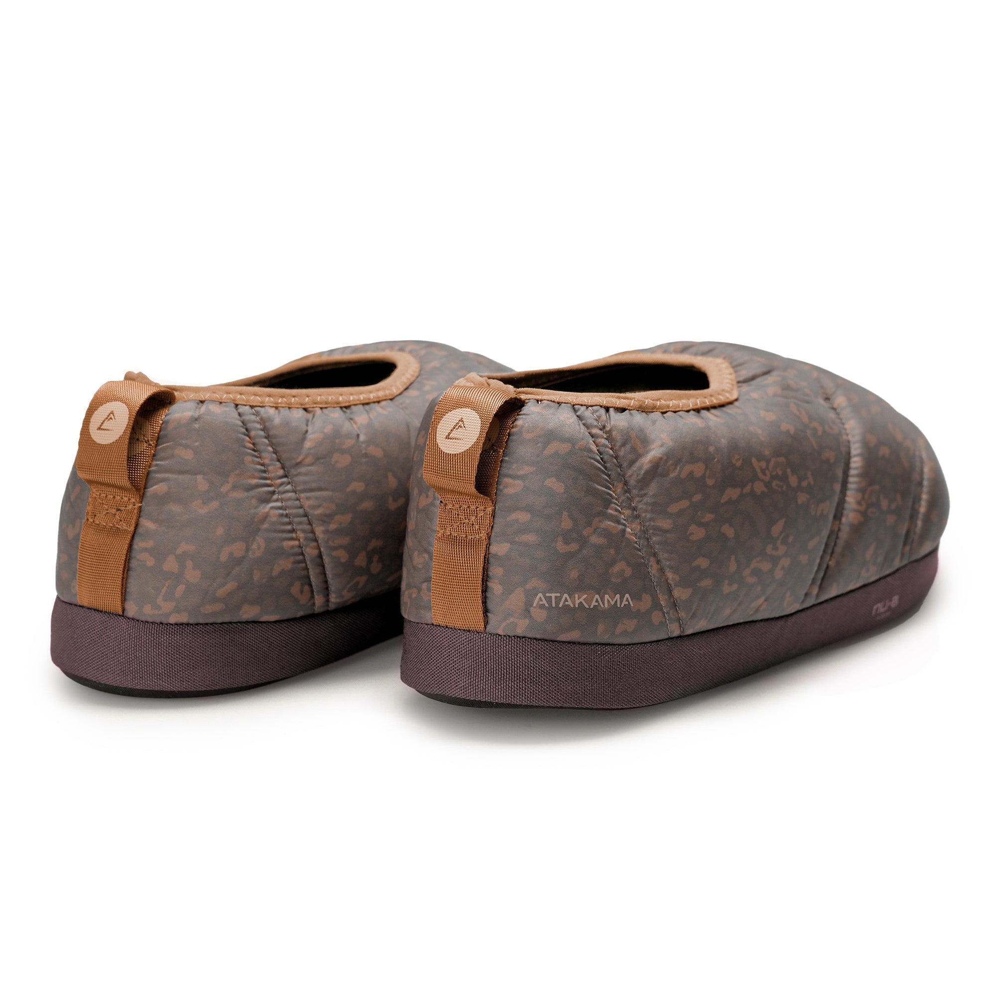 Pantuflas térmicas Futaleufú Nu-B Foam Animal Print Cafe