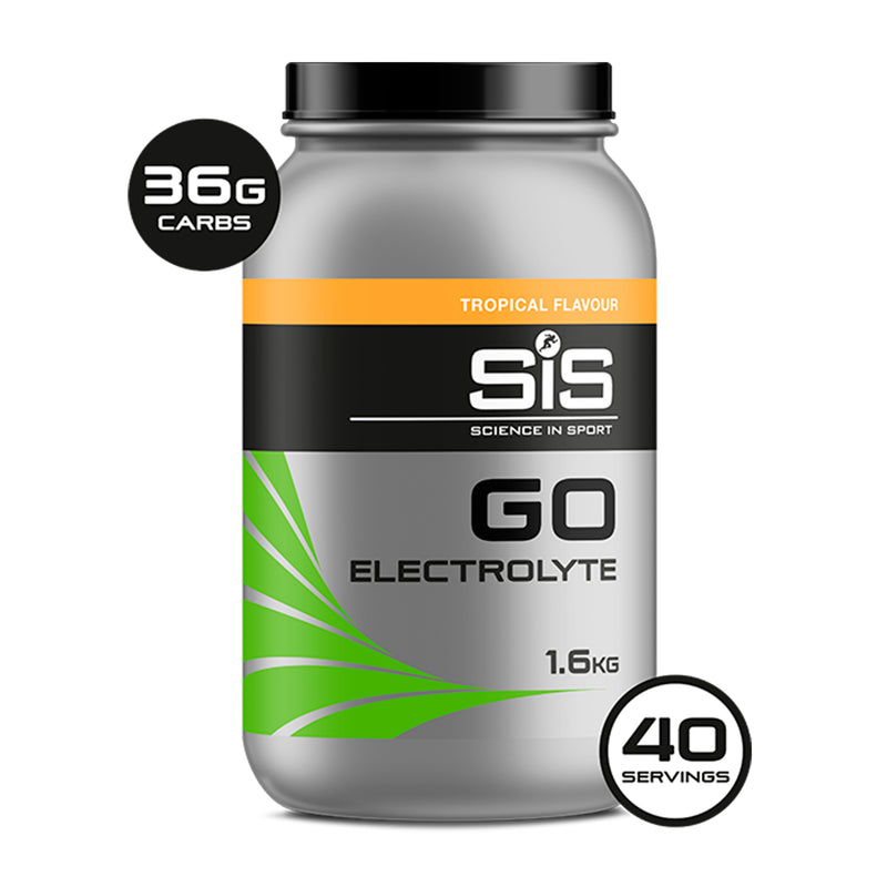 Polvo SIS Go Electrolitos Tropical 1,6kg - Rideshop