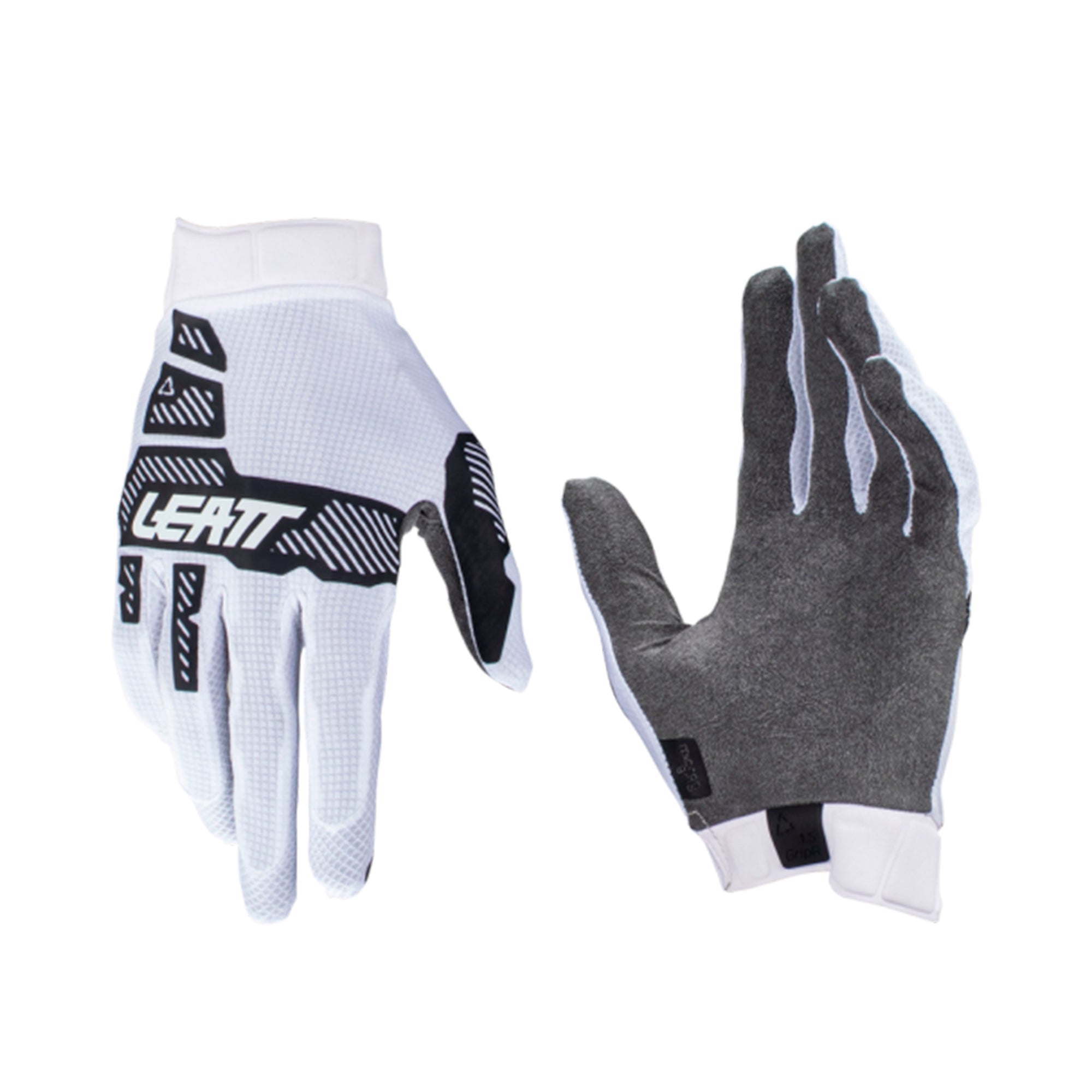 Leatt Guante de Moto 1.5 GripR White - Rideshop
