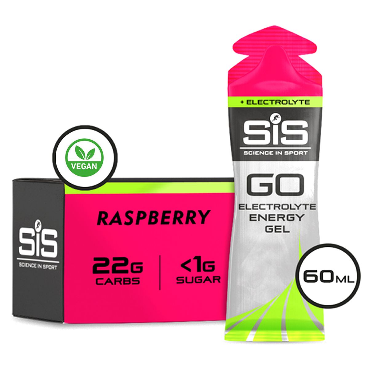 SIS Gel Go + Electrolitos 60ml - Rideshop