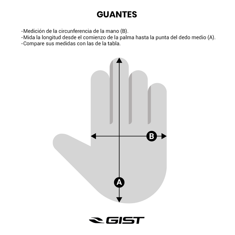 Guantes Gist Diamond Shade - Rideshop