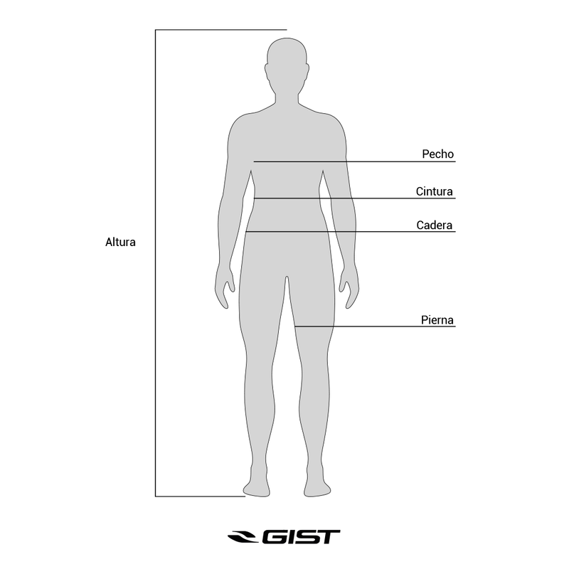 Tricota manga corta Gist Supremo - Rideshop