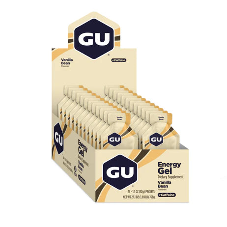 Caja de Geles Vanilla Bean 24 Gu Energy