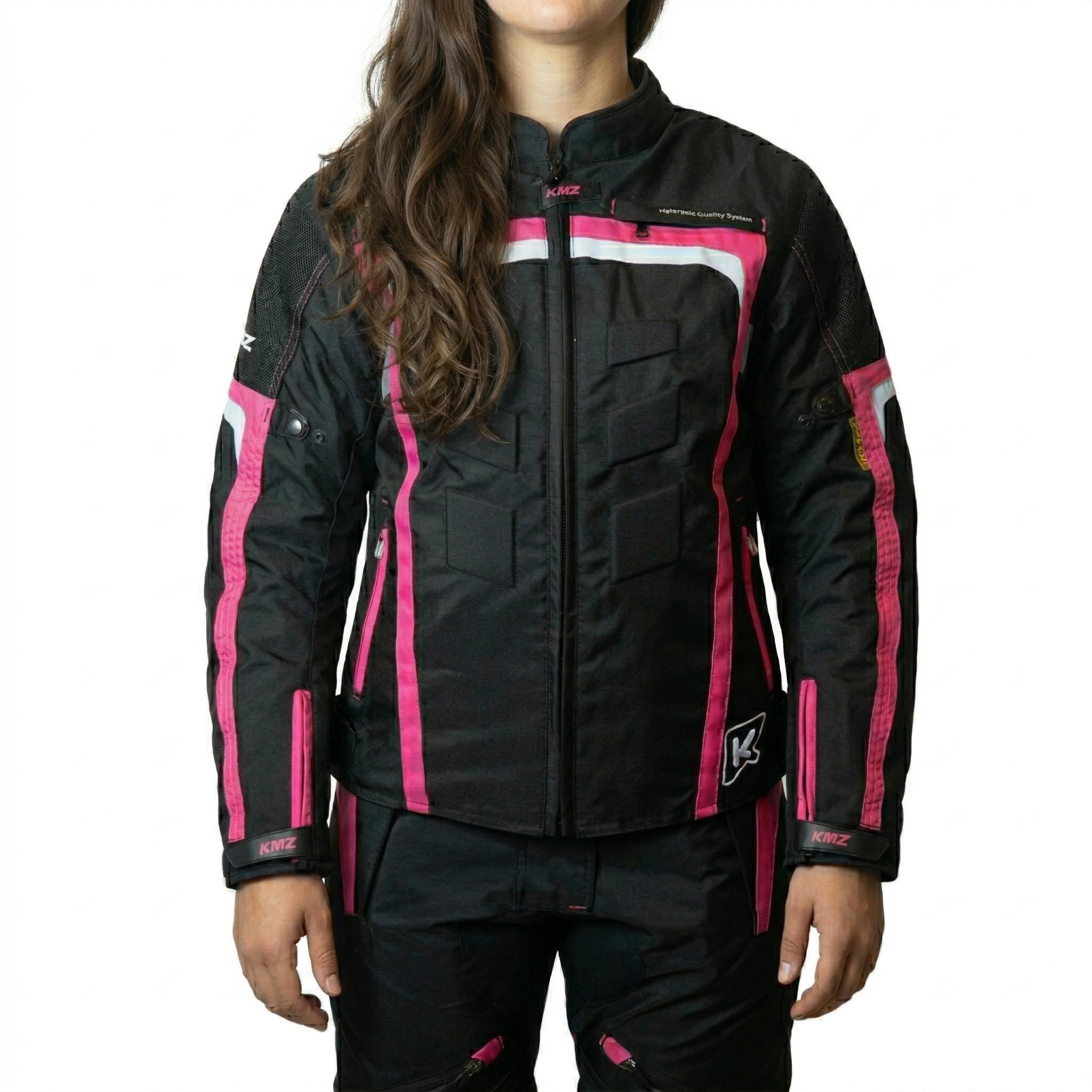 Chaqueta Moto Calle Metro Apex Negro Kmz