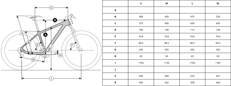 Ridley Bicicleta Blast (negro) - Rideshop