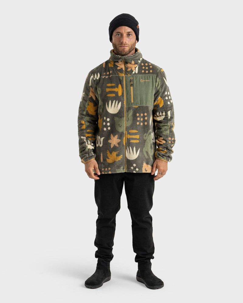 Short Fleece Eco Grimo Hombre