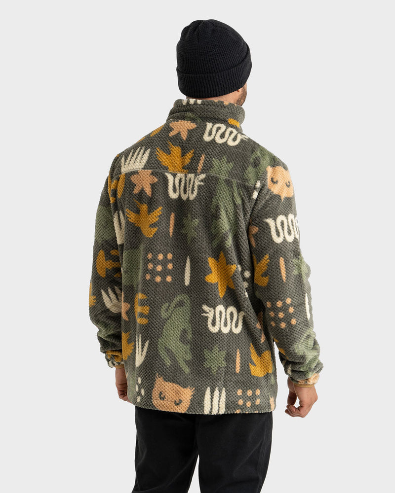 Short Fleece Eco Grimo Hombre