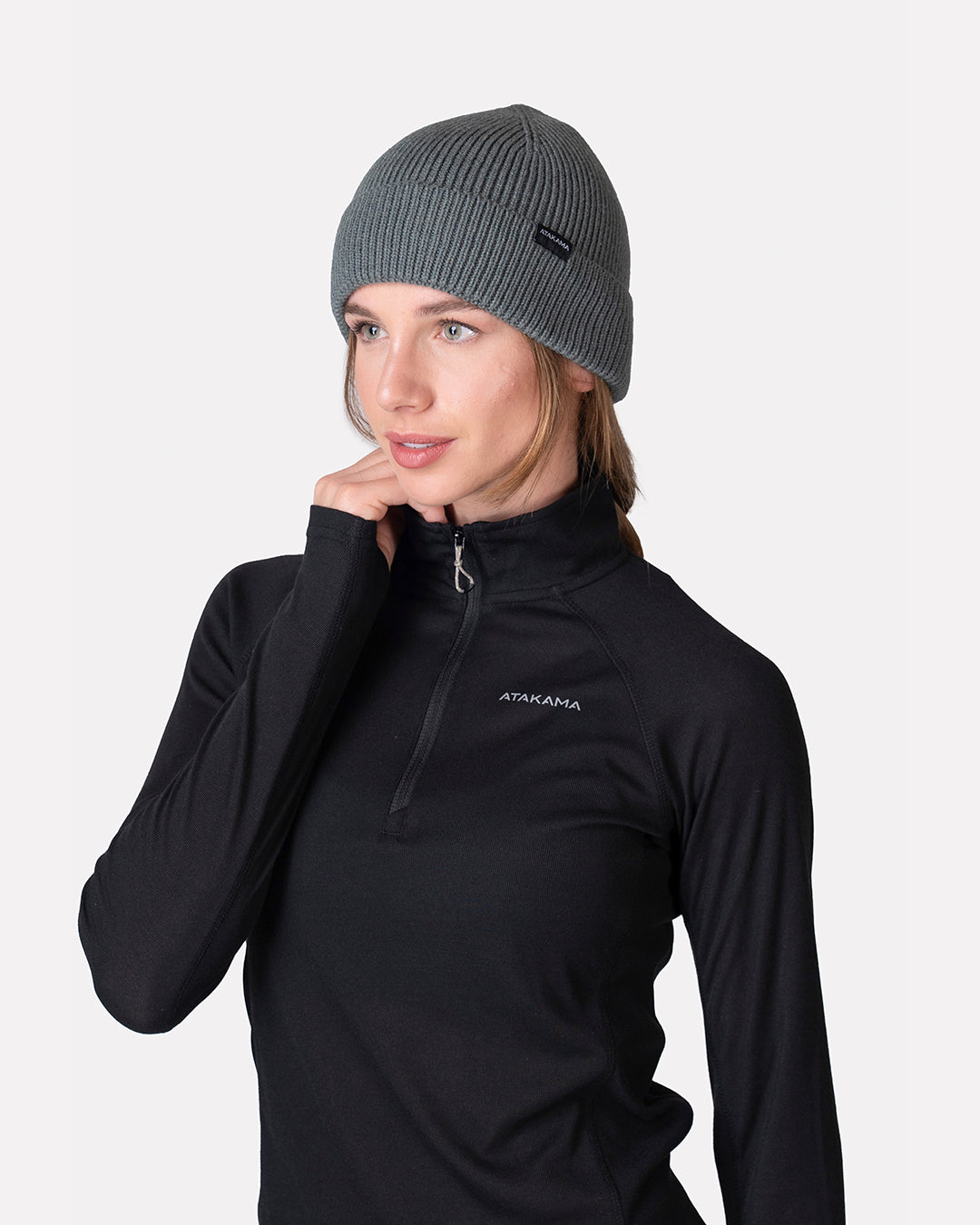 Gorro beanie Limarí Verde Atakama Outdoor