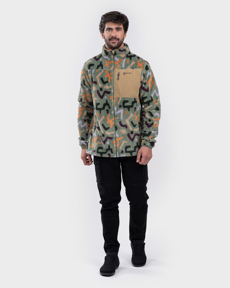 Short Fleece Eco Grimo Hombre