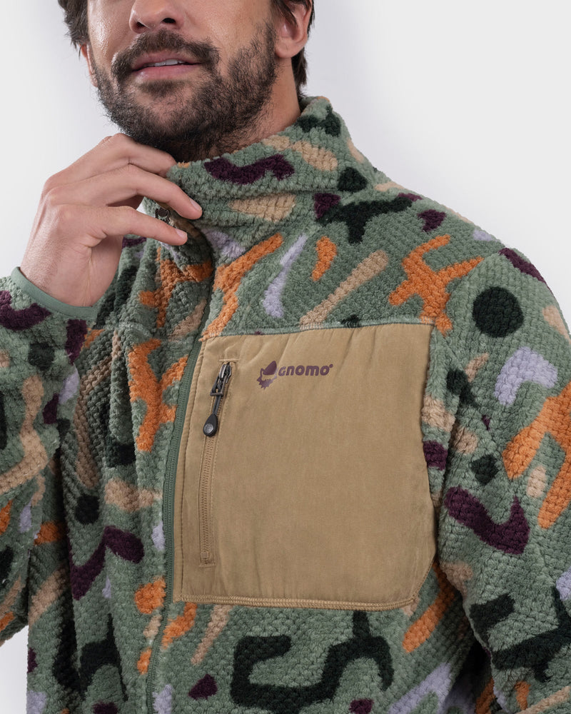 Short Fleece Eco Grimo Hombre