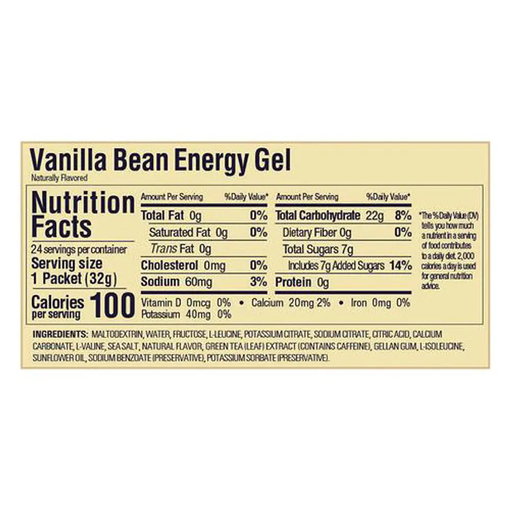 Gu Energy Gel Vanilla Bean (Unidad)