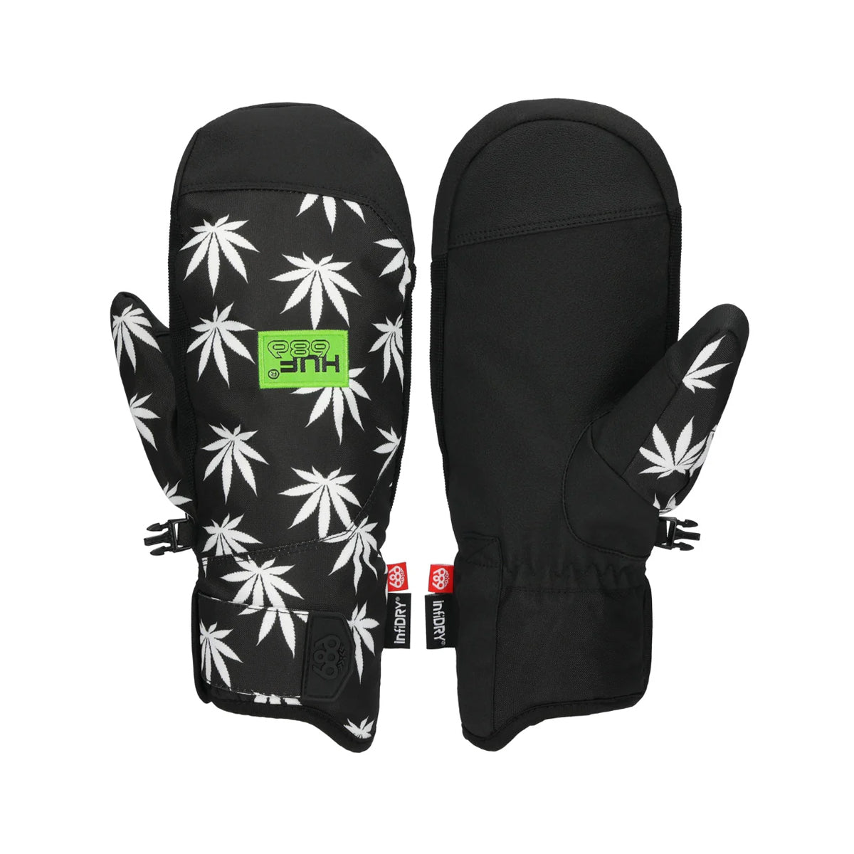 Guantes de Snowboard 686 x HUF Primer - Plantlife (PV)