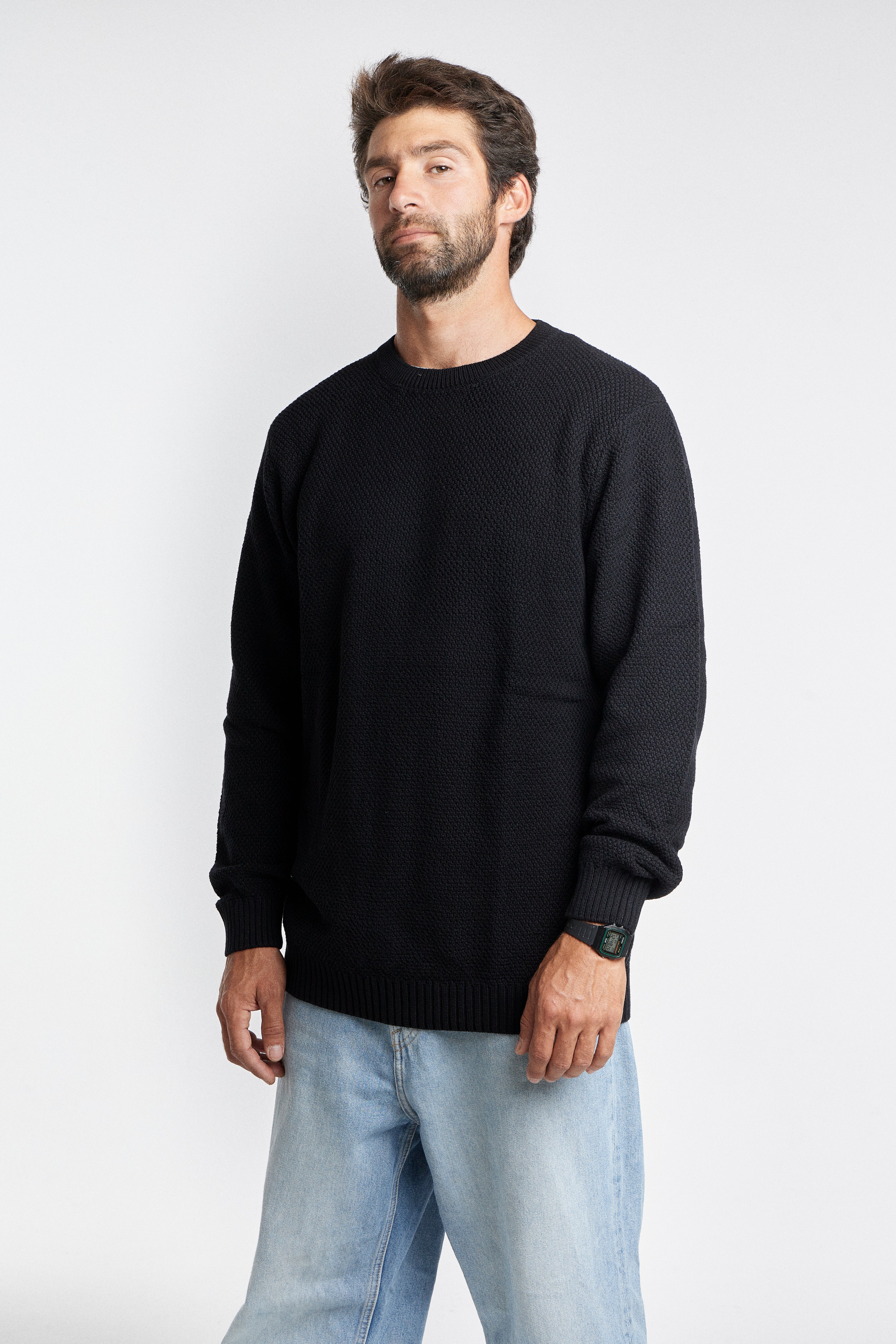 Chaleco Negro Hombre Swell
