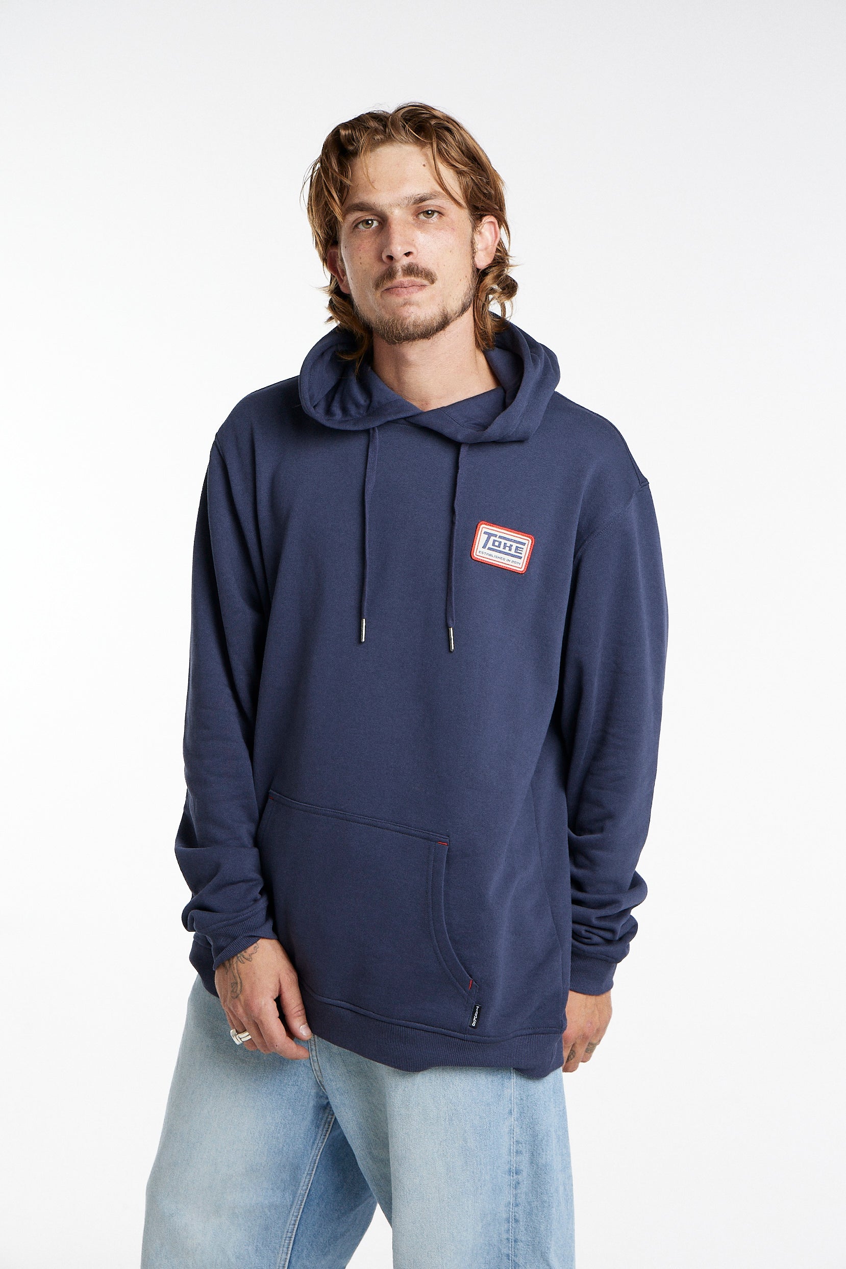 Polerón Hoodie Azul Toke
