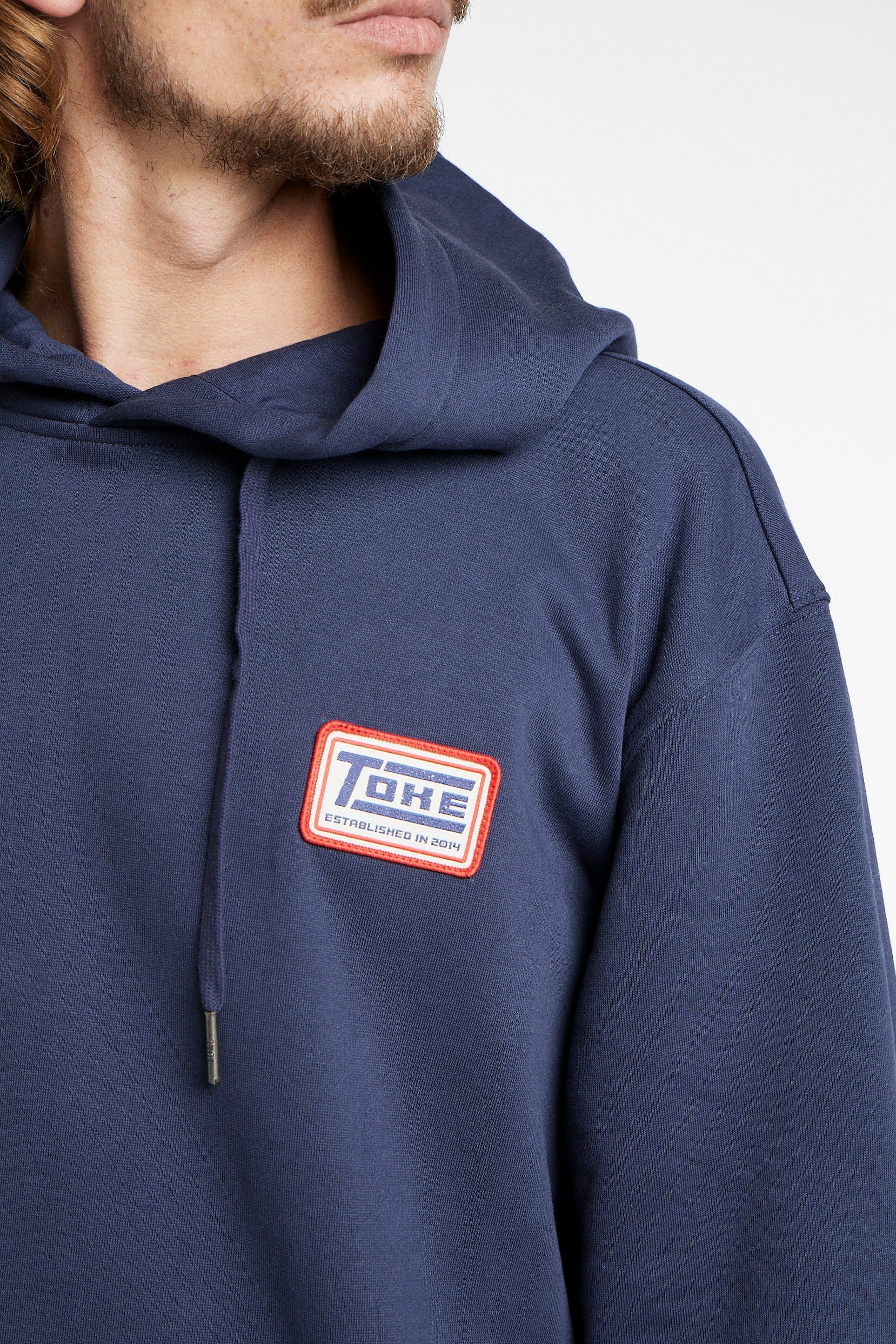 Polerón Hoodie Azul Toke