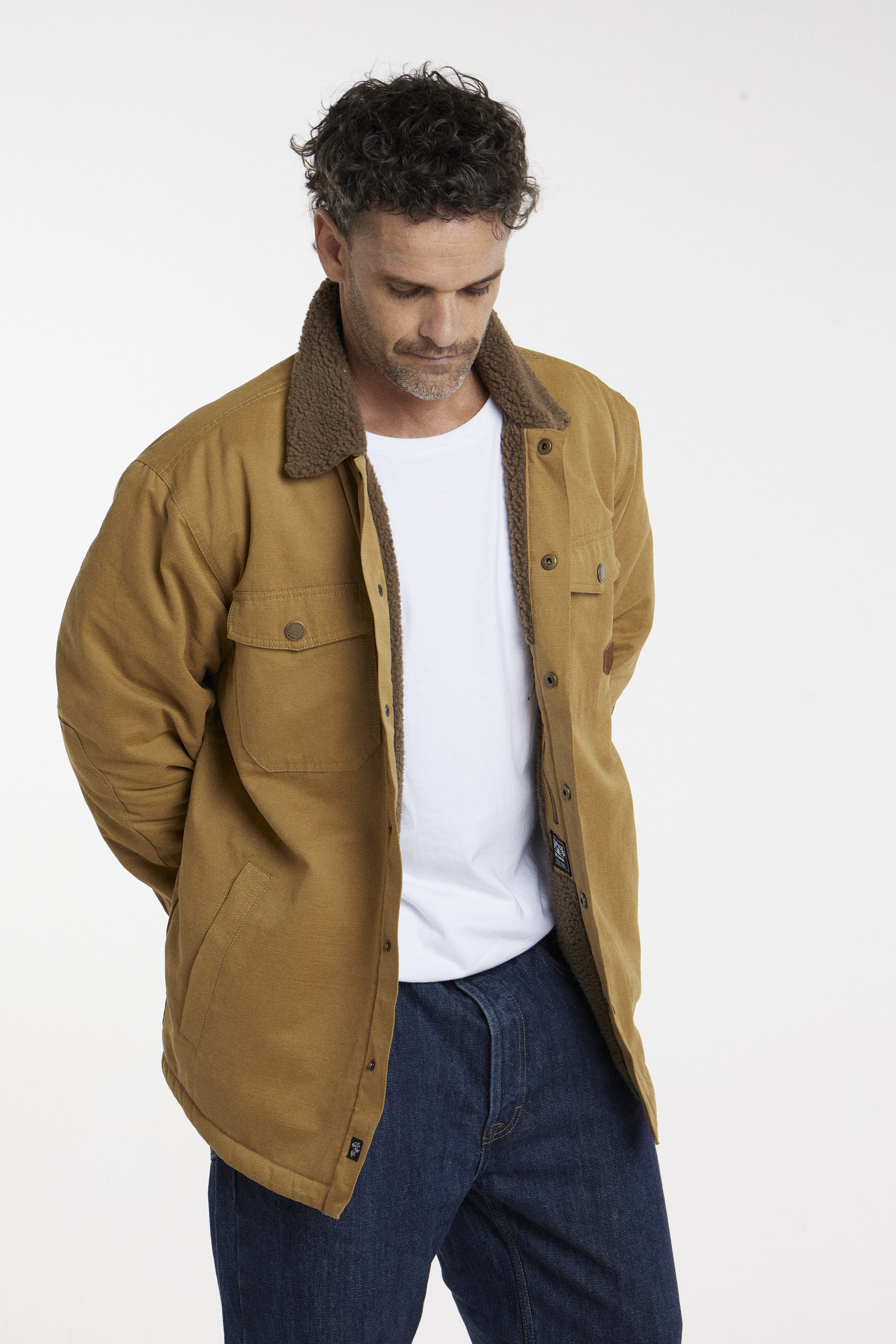 Chaqueta Beige Yellowstone Toke