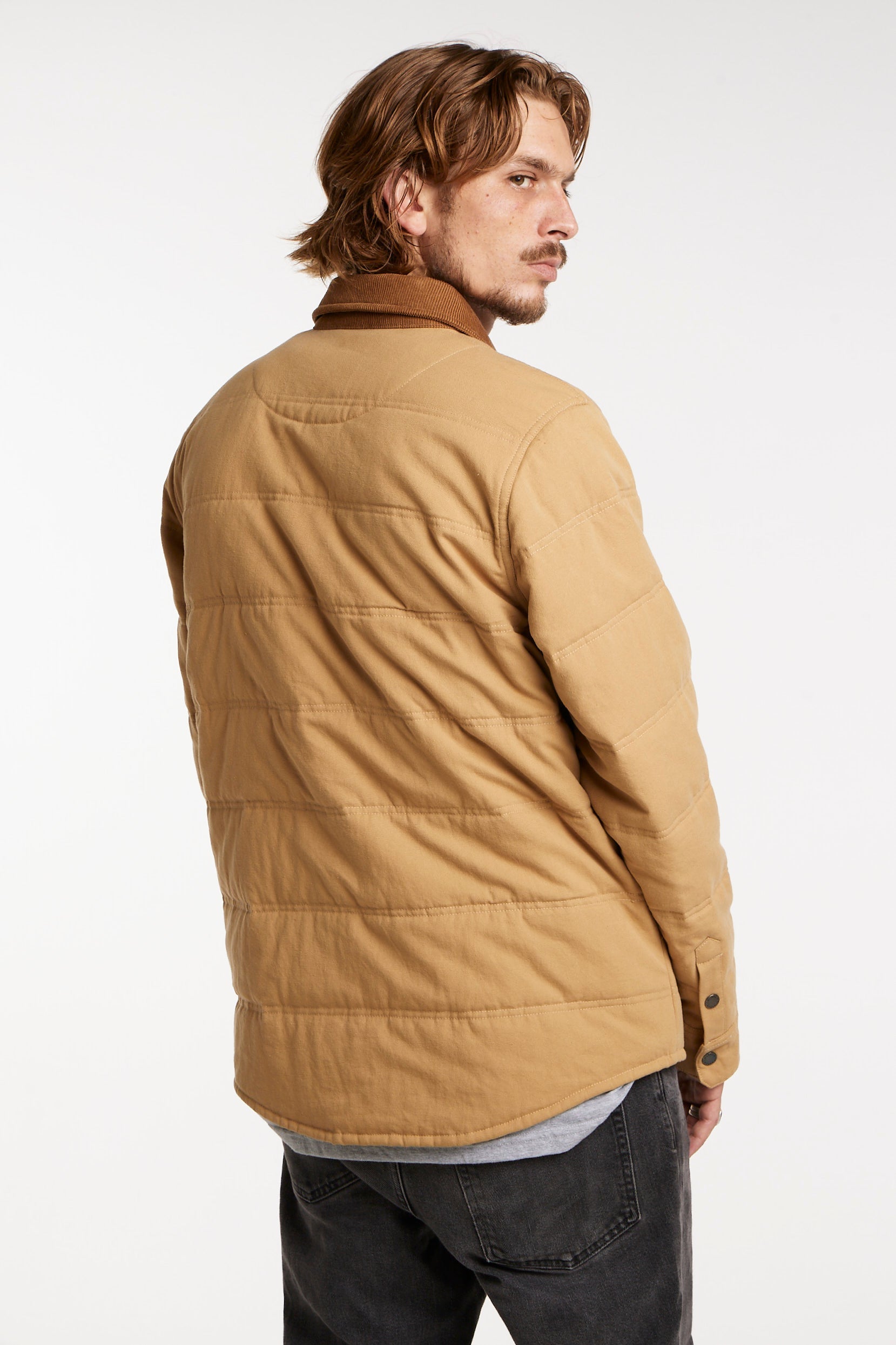 Chaqueta Beige Canvas Toke