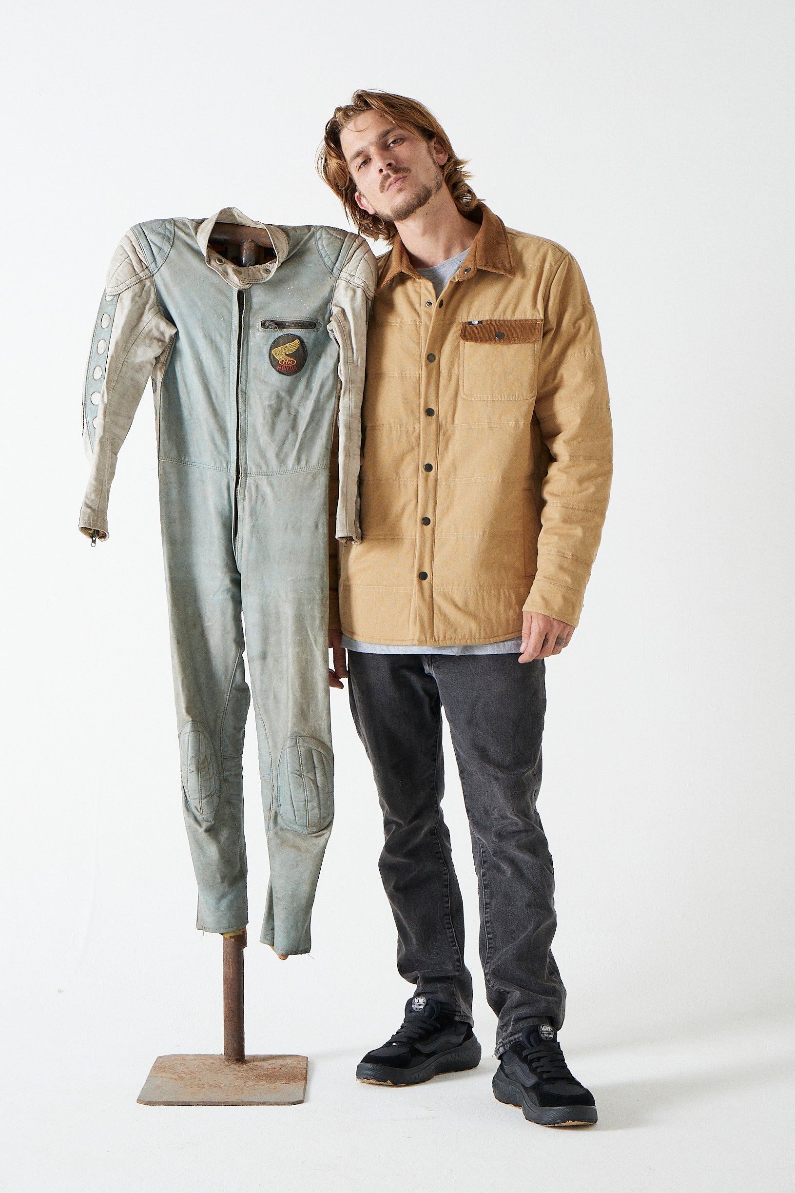 Chaqueta Beige Canvas Toke