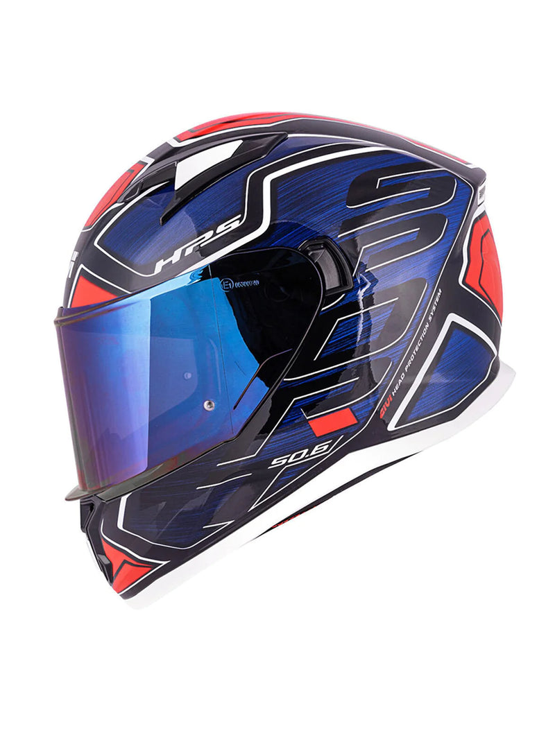 Givi Casco 50.6 Sport Deep Blue/Red - Rideshop