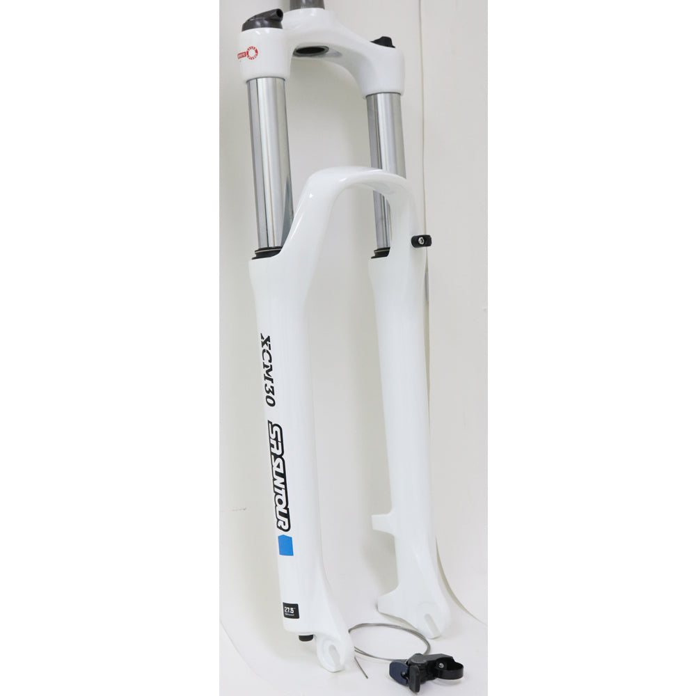 Horquilla Suntour 27.5" XCM RL DS 120mm 9x100mm Blanco