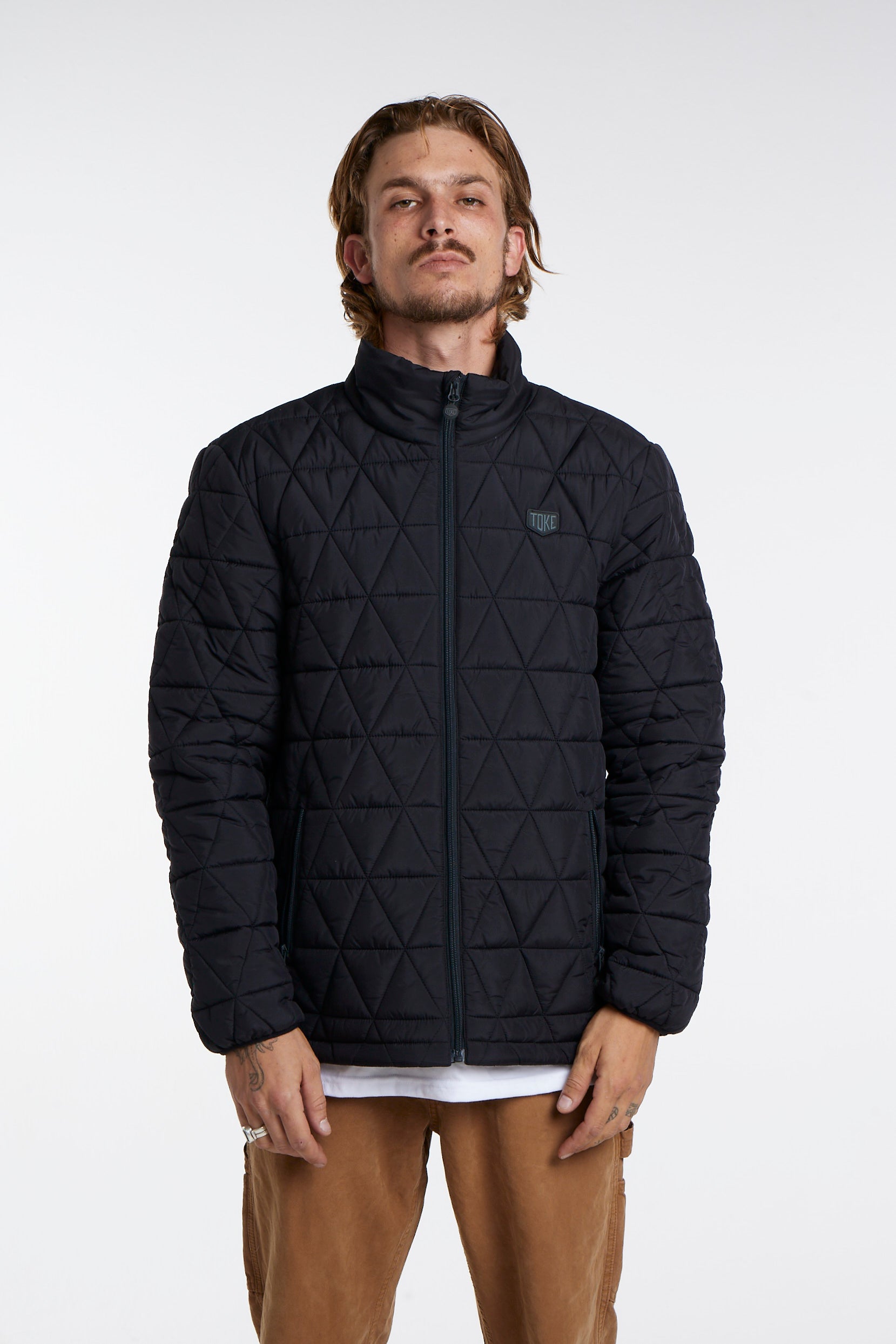 Parka Negra Hombre Toke