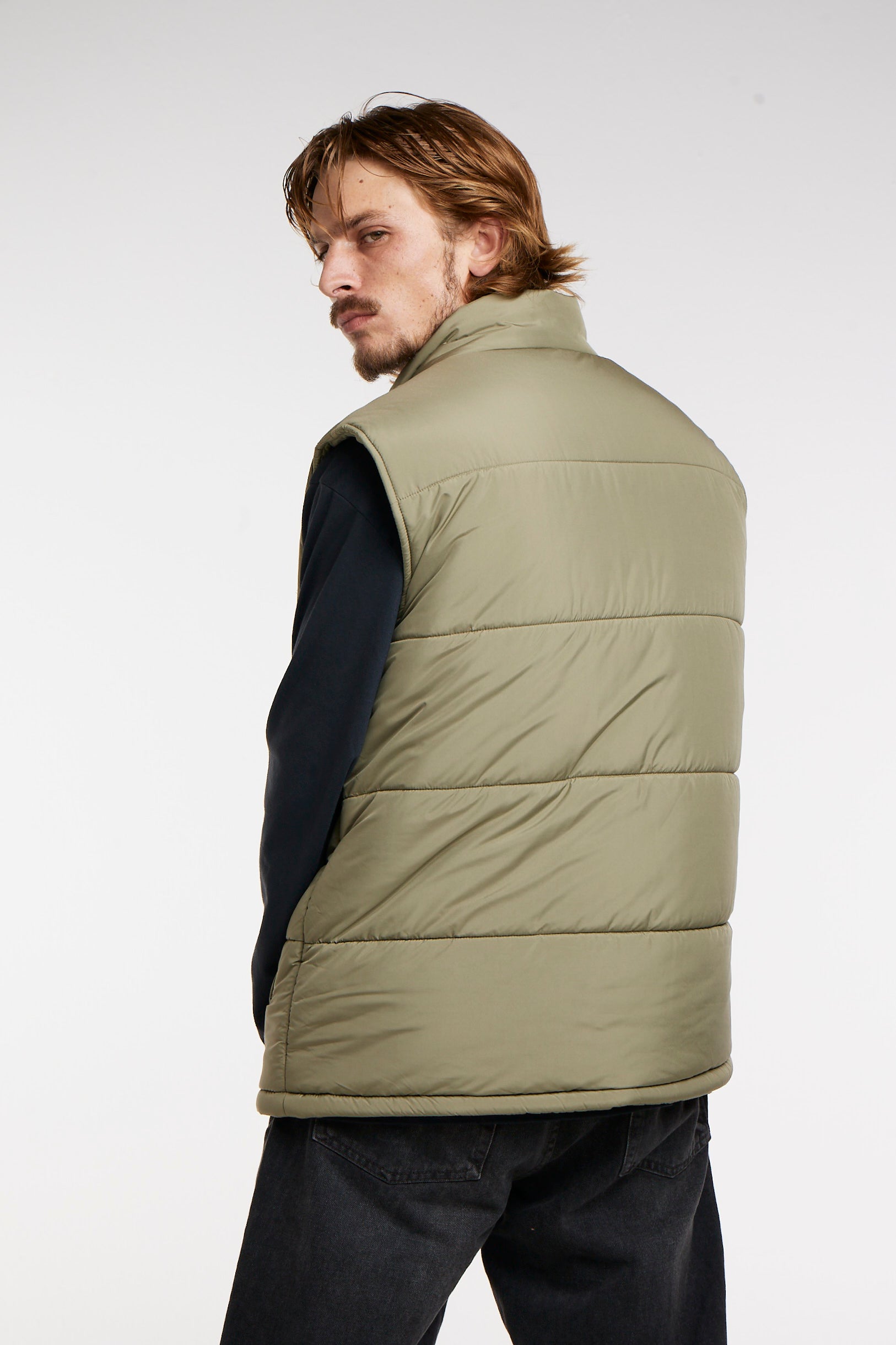 Chaqueta Sin Manga Hombe Verde