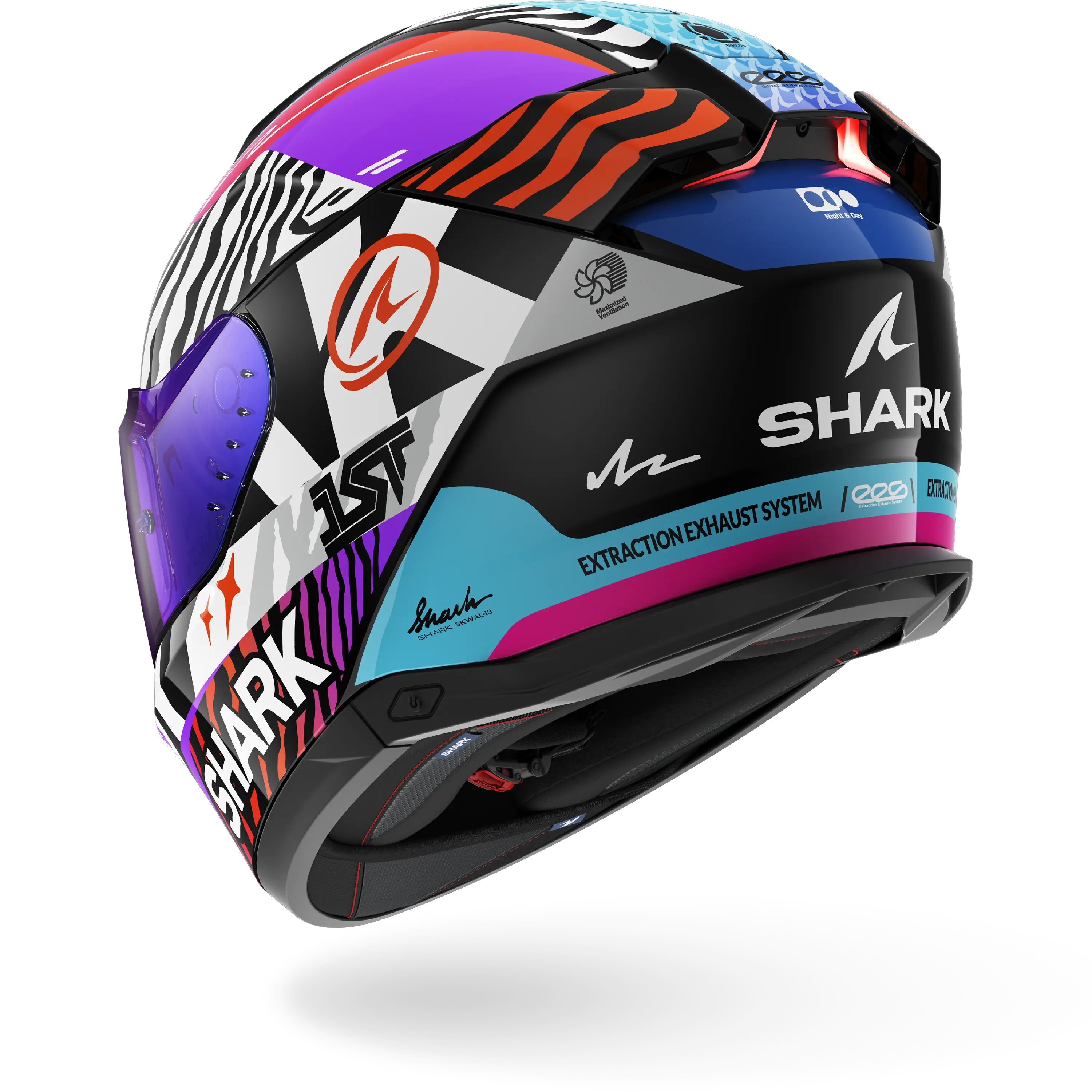 Casco Moto Shark Skwal i3 Speed-Fancy