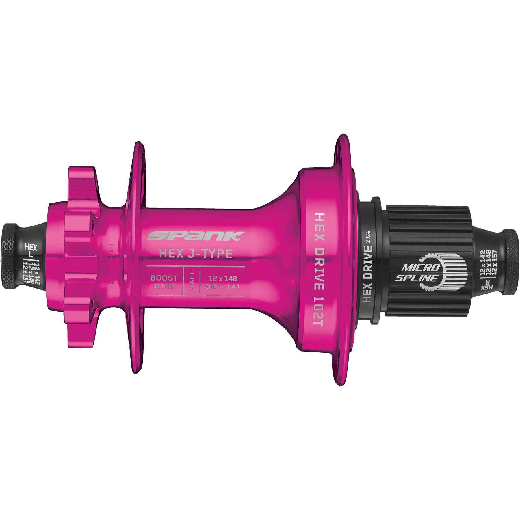 Maza SPANK Trasera HEX J-TYPE Boost R148 HG Hub