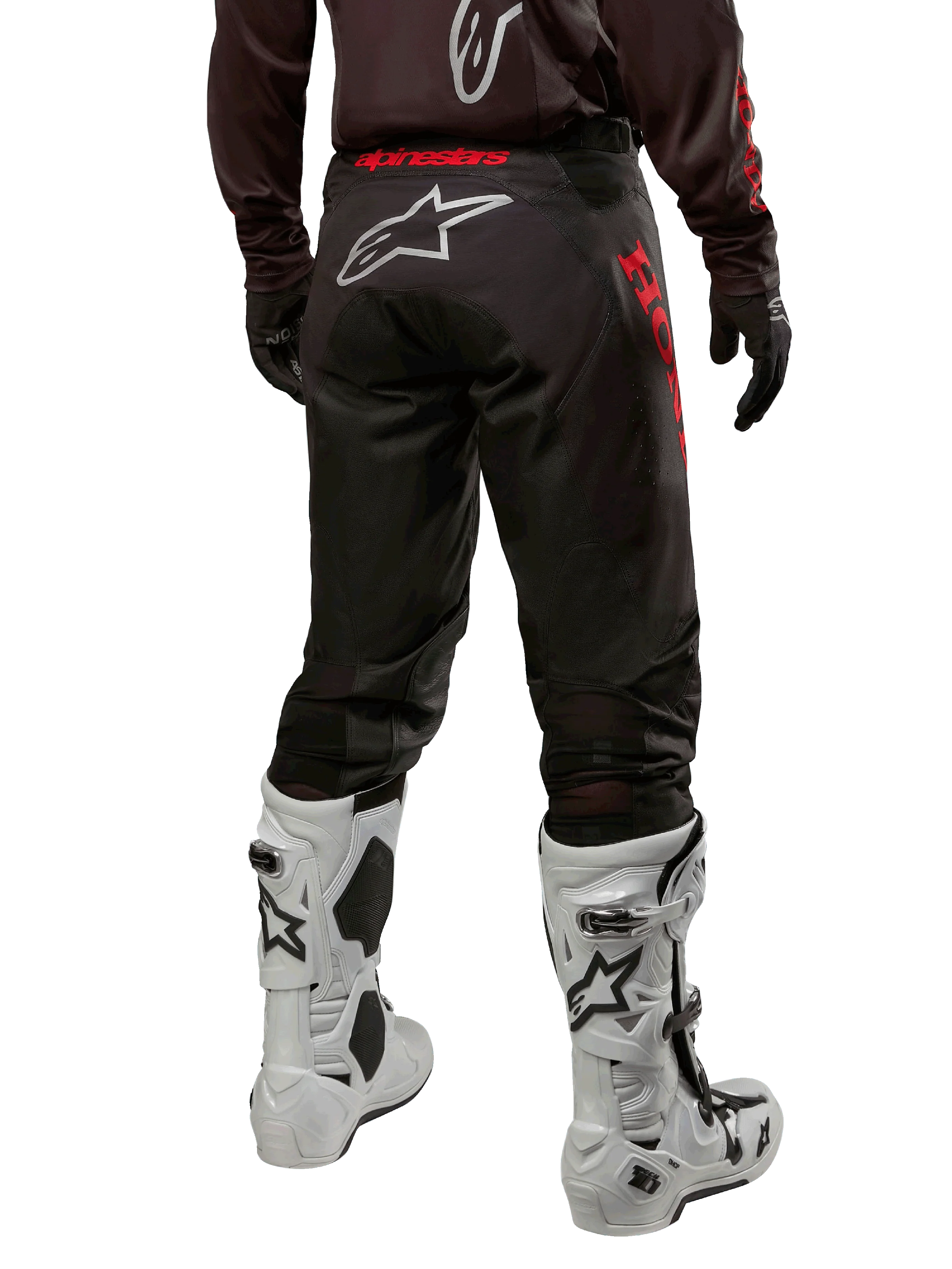 Pantalón Moto Alpinestars Honda Racer Iconic Negro